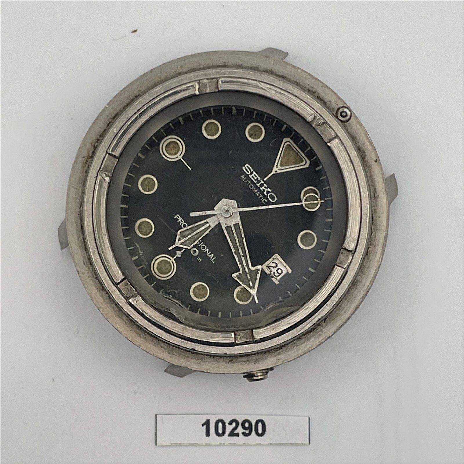 PROJECT TO FIX SEIKO GRAND FATHER TUNA 6159 7010 DIVE DATE AUTO WATCH BVT010290