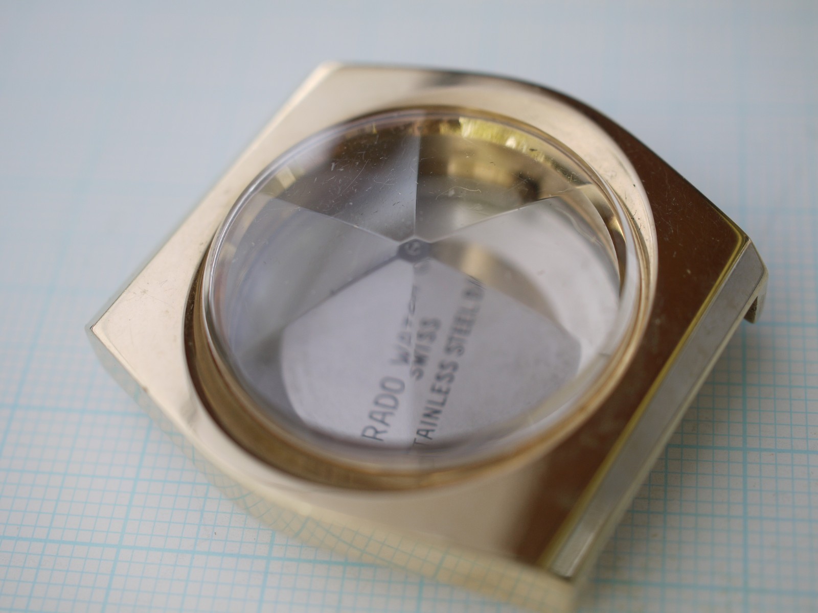 RADO COMPANION 603.3082.2 Automatic Gold Plated Special crysta Ø 34mm Case
