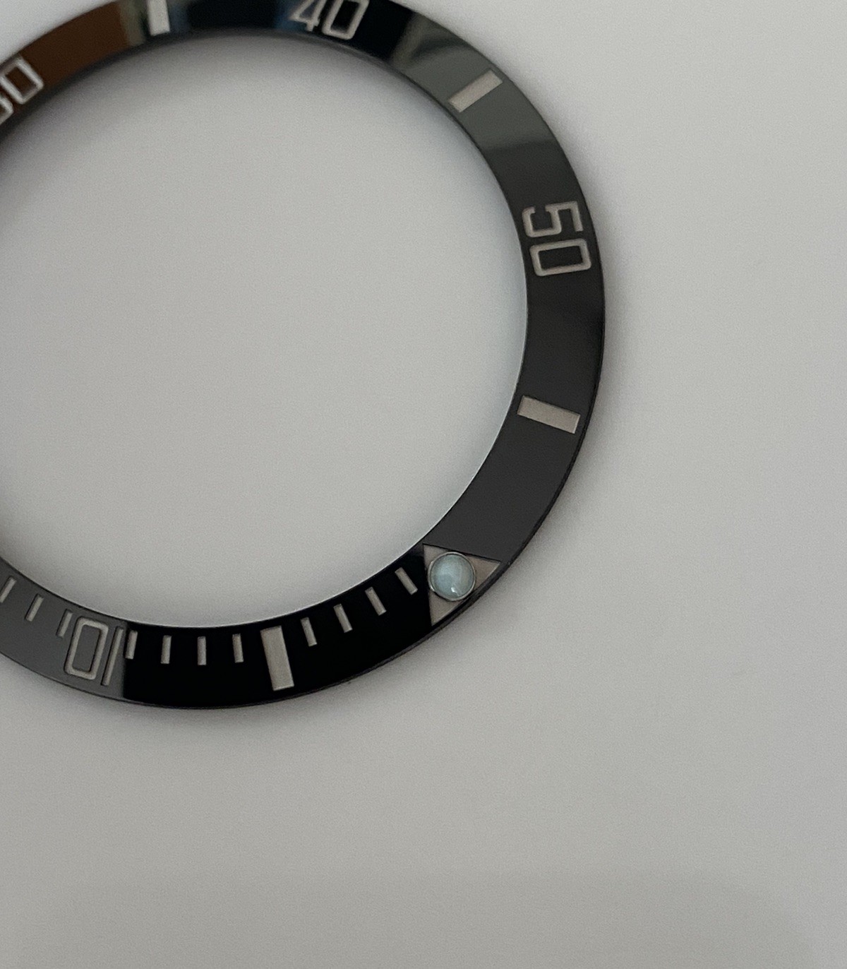 BLACK Ceramic Bezel Insert for Rolex 40mm Submariner 116610LN