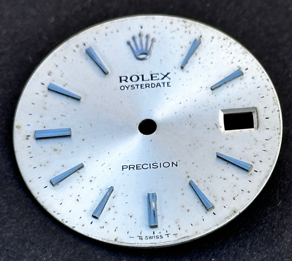 Vintage Rolex Oysterdate Precision Watch Dial for 6694