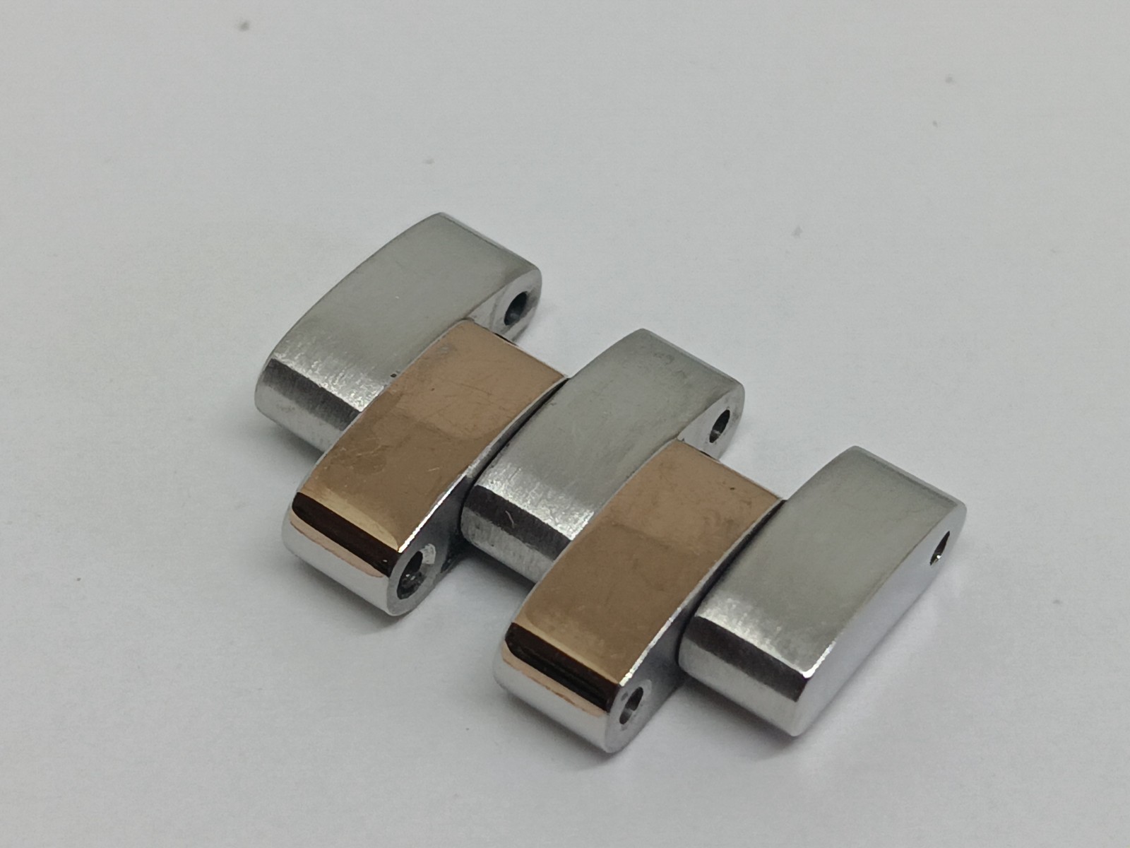 Genuine Citizen AT9034-XXX Rose Gold / Silver tone Stainless Steel 20mm LINK