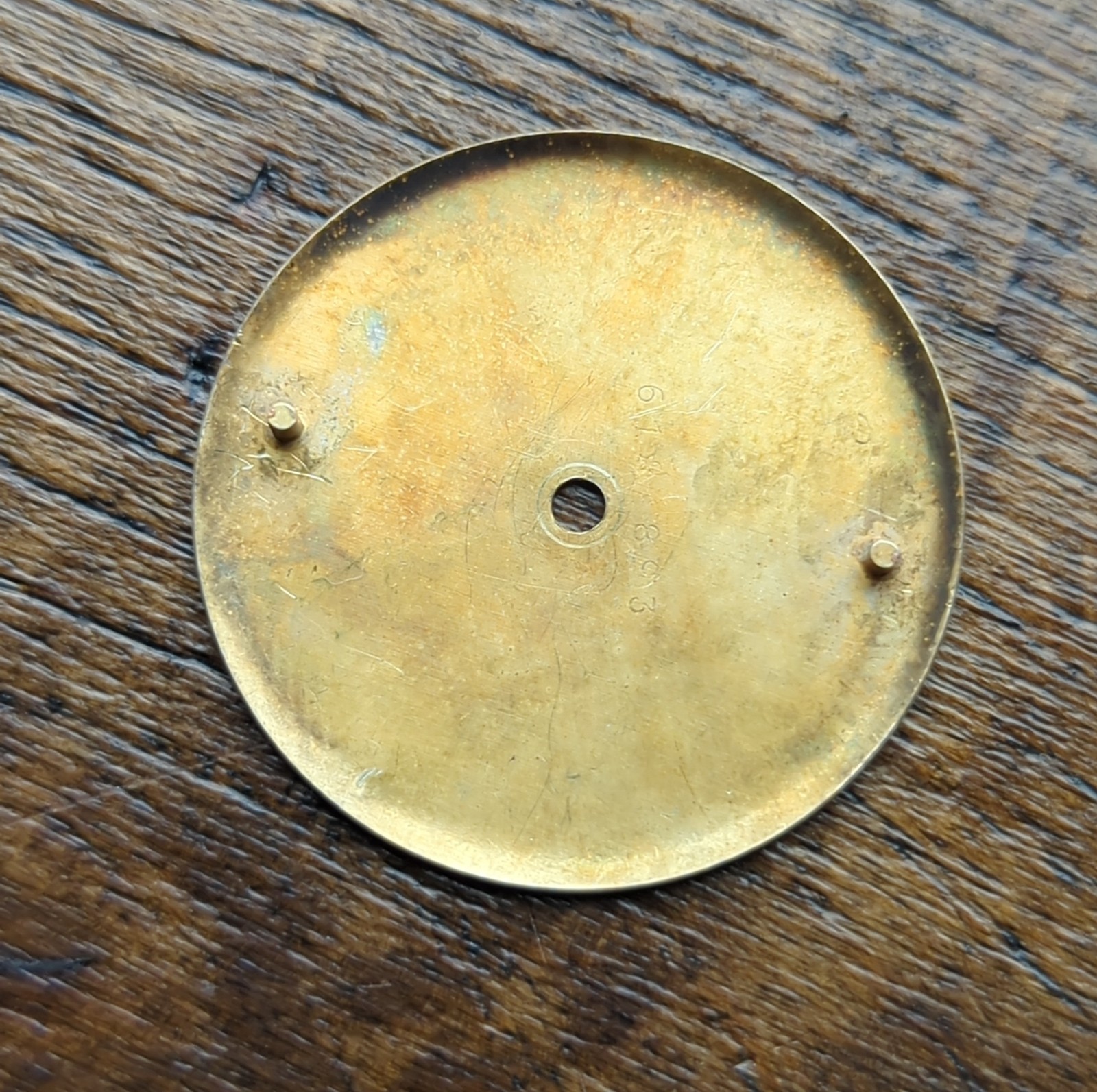 IWC International Watch Co Original Used Watch Dial Part 27.3mm (BL15)