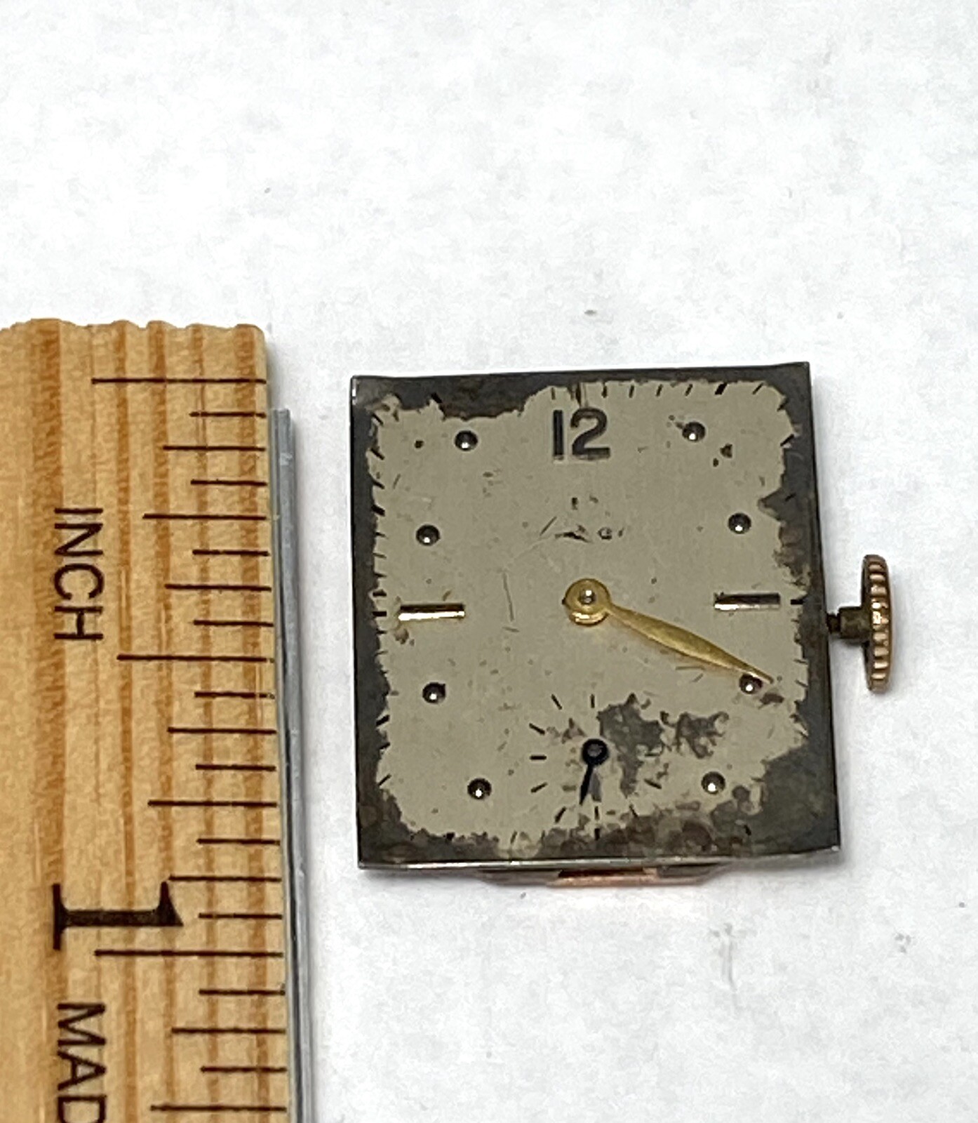 Omega Watch C Movement Parts 17 Jewels 1049 1380 Parts Repair