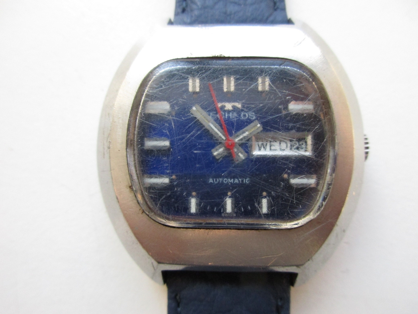 Technos automatic 1970’s stainless watch – ETA cal. 2789 – running