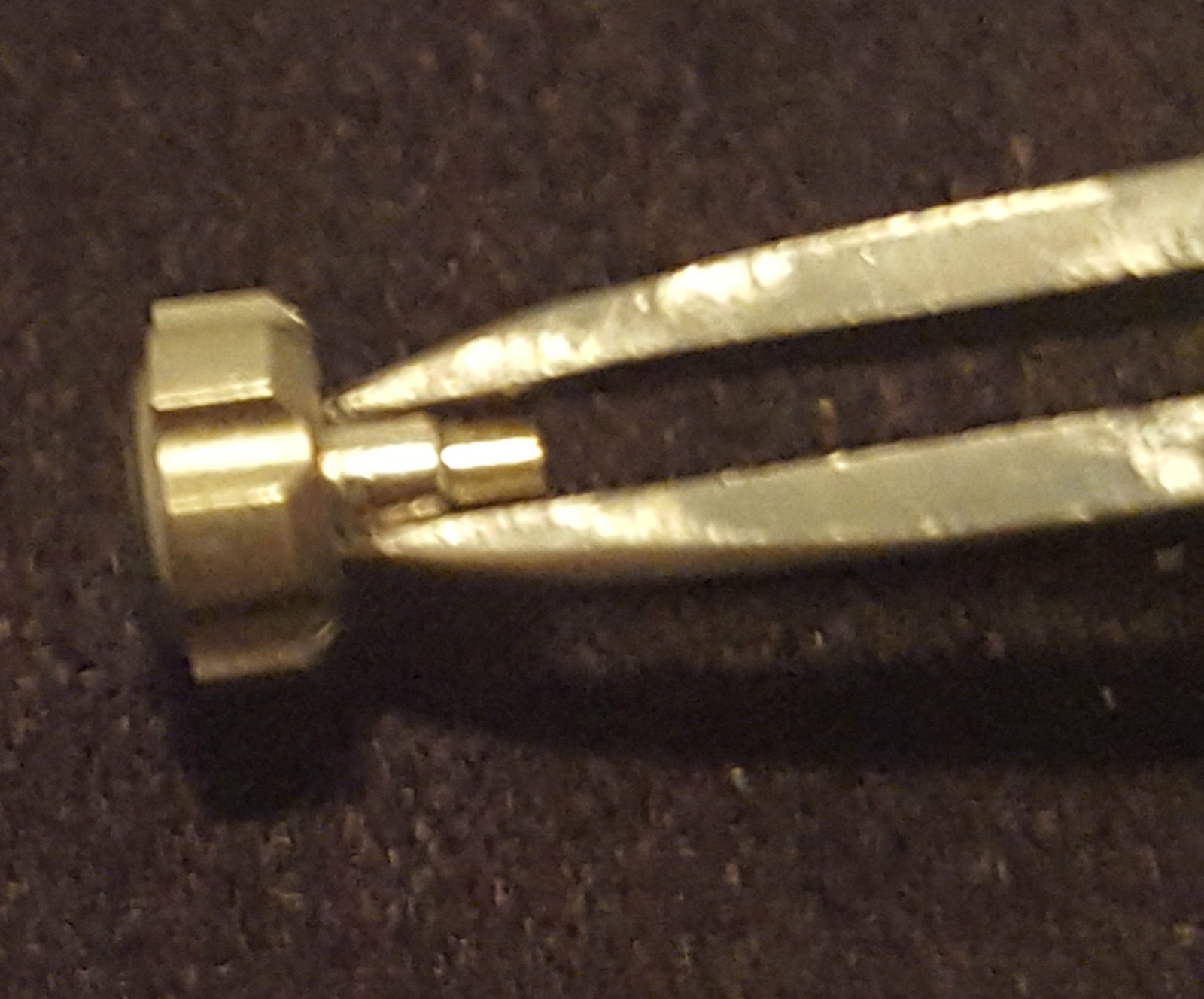 Omega Screw Down Crown, Steel, Water Resistant Part Number 42113M