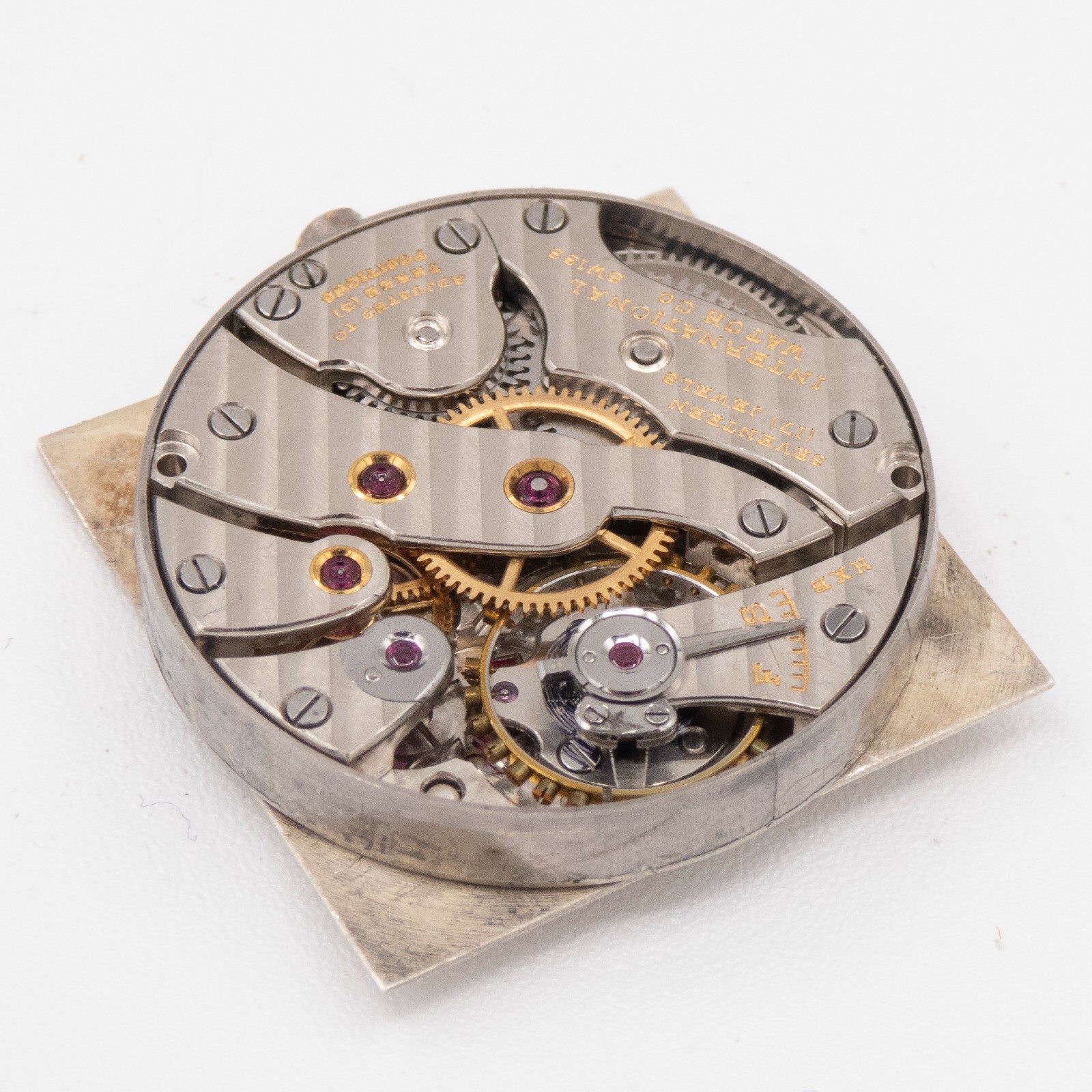 Vintage International Watch Co. (IWC) 23.8 x 5.2 mm 17-Jewel Wristwatch Movement