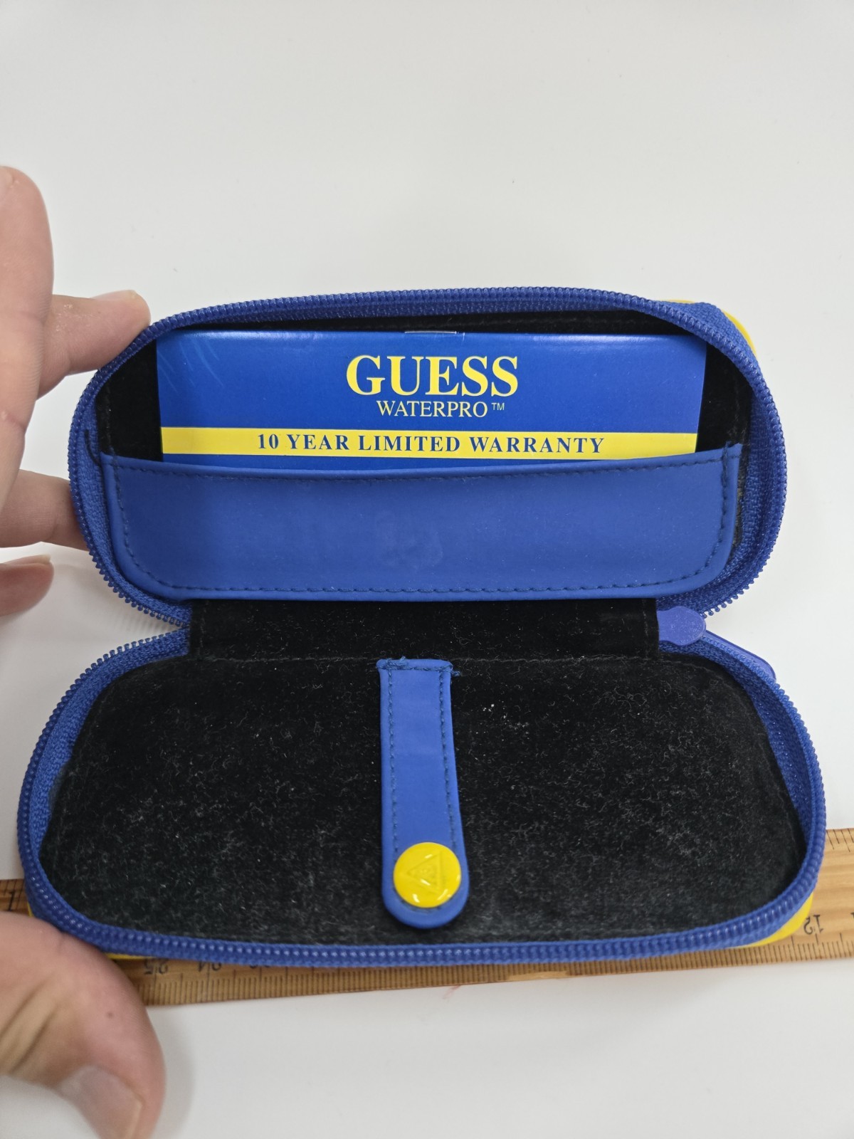 90s GUESS WATERPRO 165 feet / 50 meters Case And Pamphlet Only
