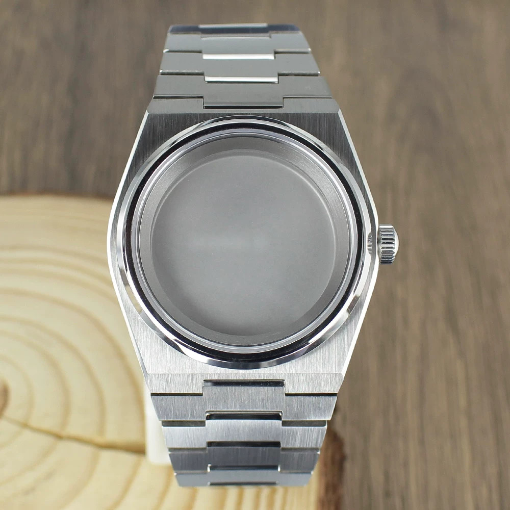 41mm Stainless Watch Case Sapphire for NH34 NH35 NH36 Movement 28.5mm Dial Parts