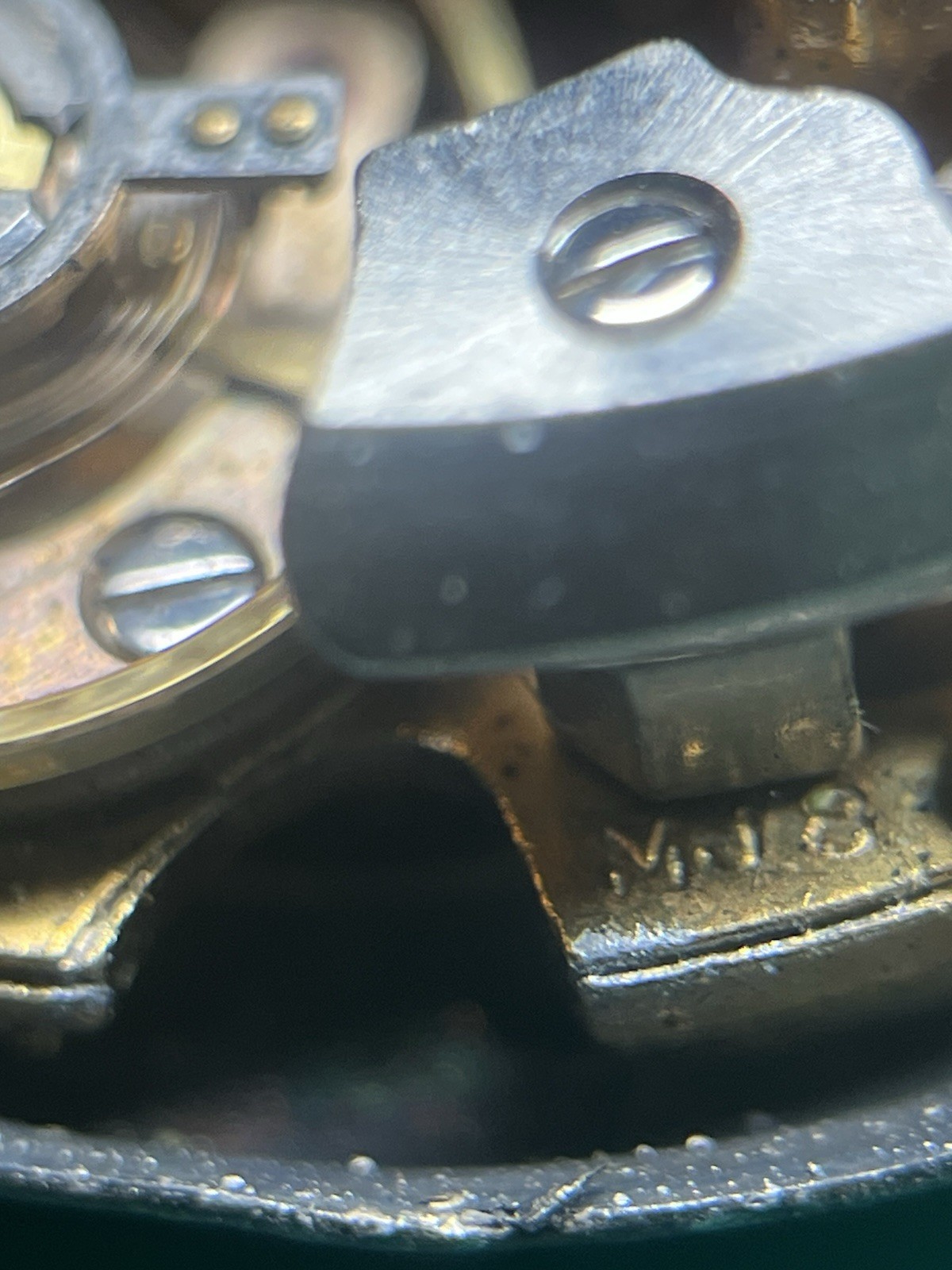 RUNNING Elgin Cal. 979 Manual Alarm Watch Movement 17j