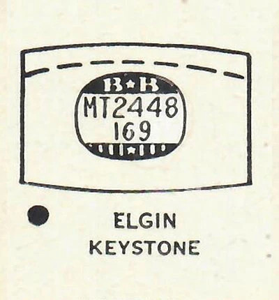 ELGIN : 4507 – Tonneau 24.4mm x 16.9mm
