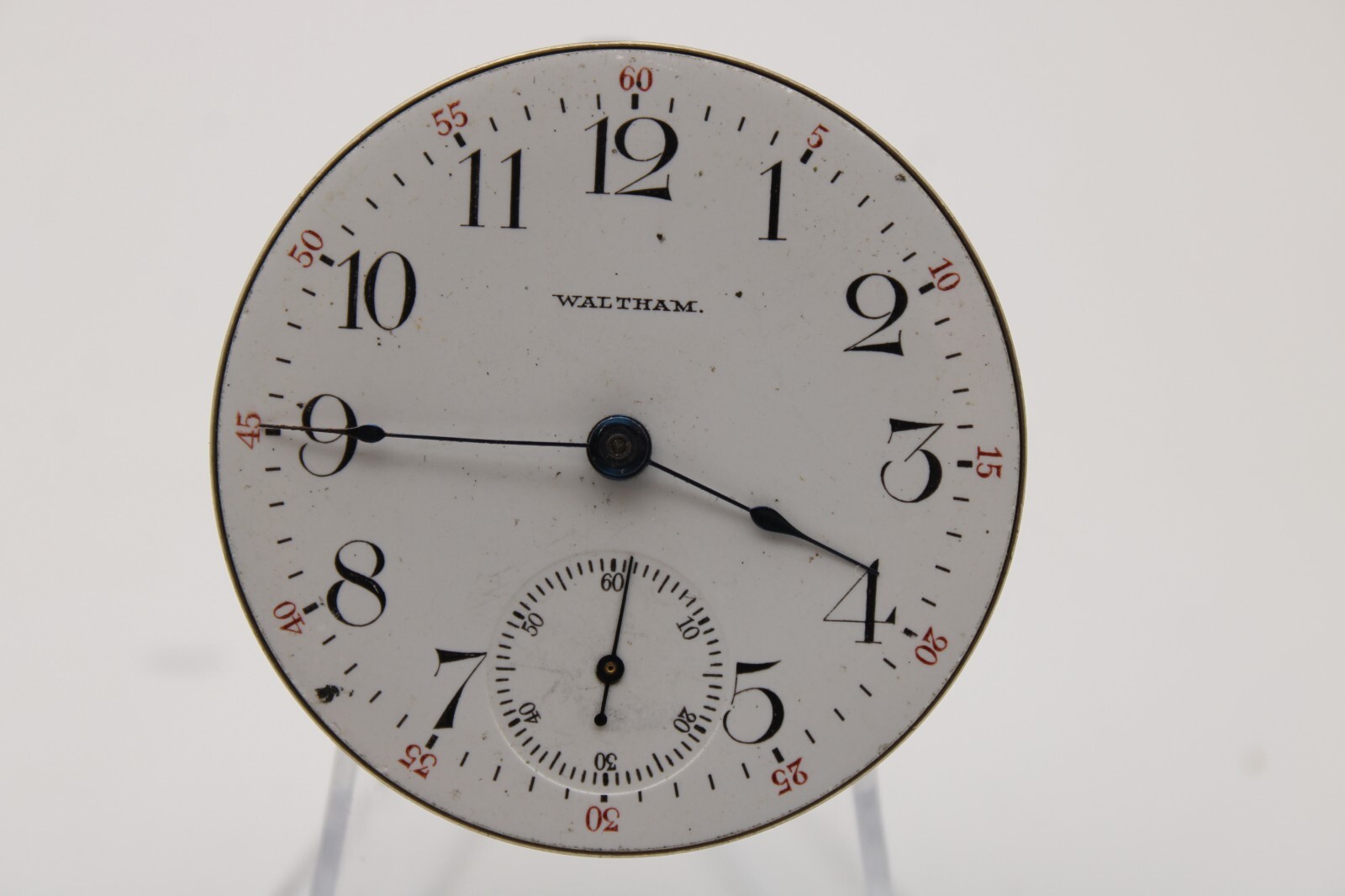 1904 WALTHAM POCKET WATCH MOVEMENT 13670286 GRADE 18 18s 7j (TL3)