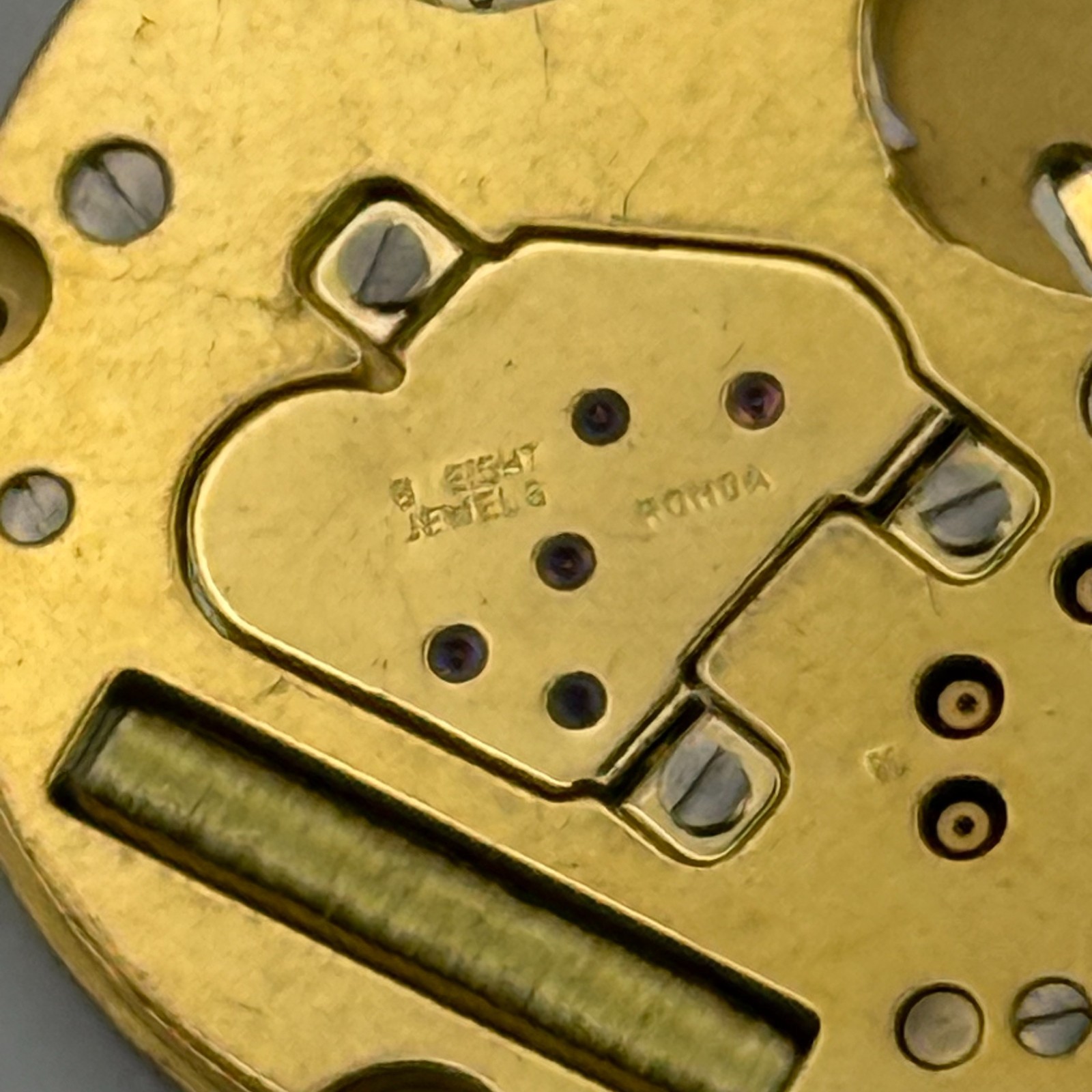 Ronda 1006 Watch Movement Quartz Swiss 8 Jewels Vintage Parts Repair 23.8mm