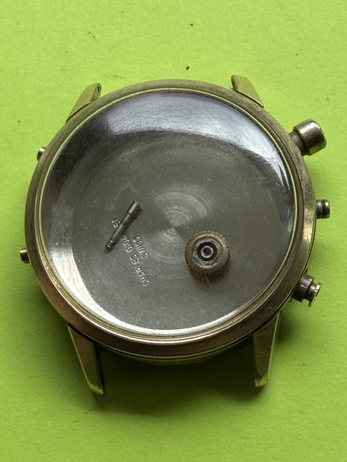 WAKMANN VALJOUX 72C 730 ORIGINAL CHRONOGRAPH CASE, DIAL, HANDS! REF 72.1311.21