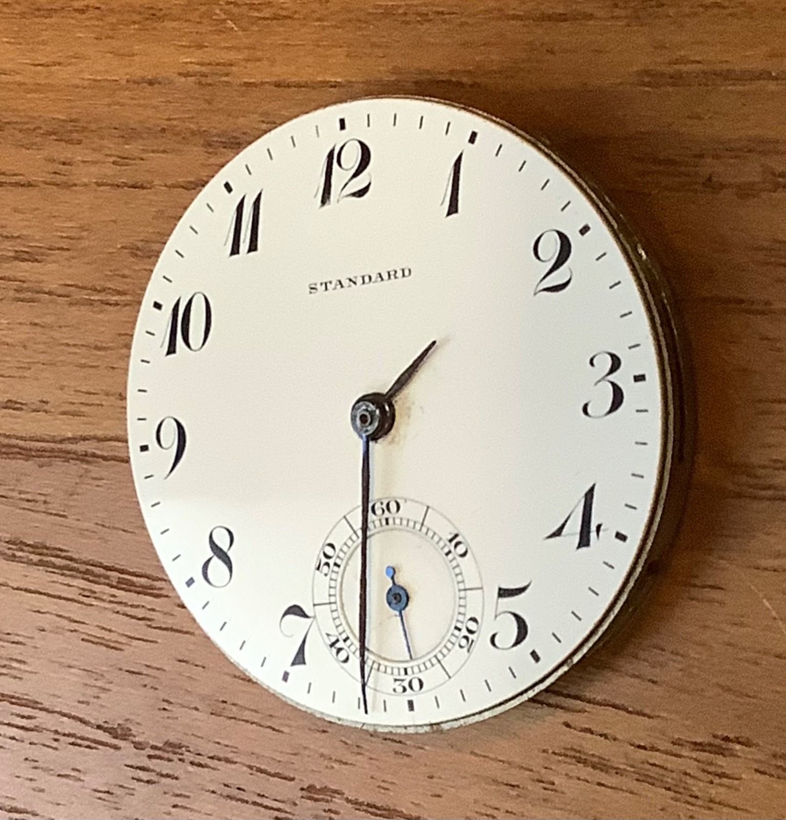 Vintage New York Standard Pocket Watch Movement Gr. 1553 Model K Size 16s Parts