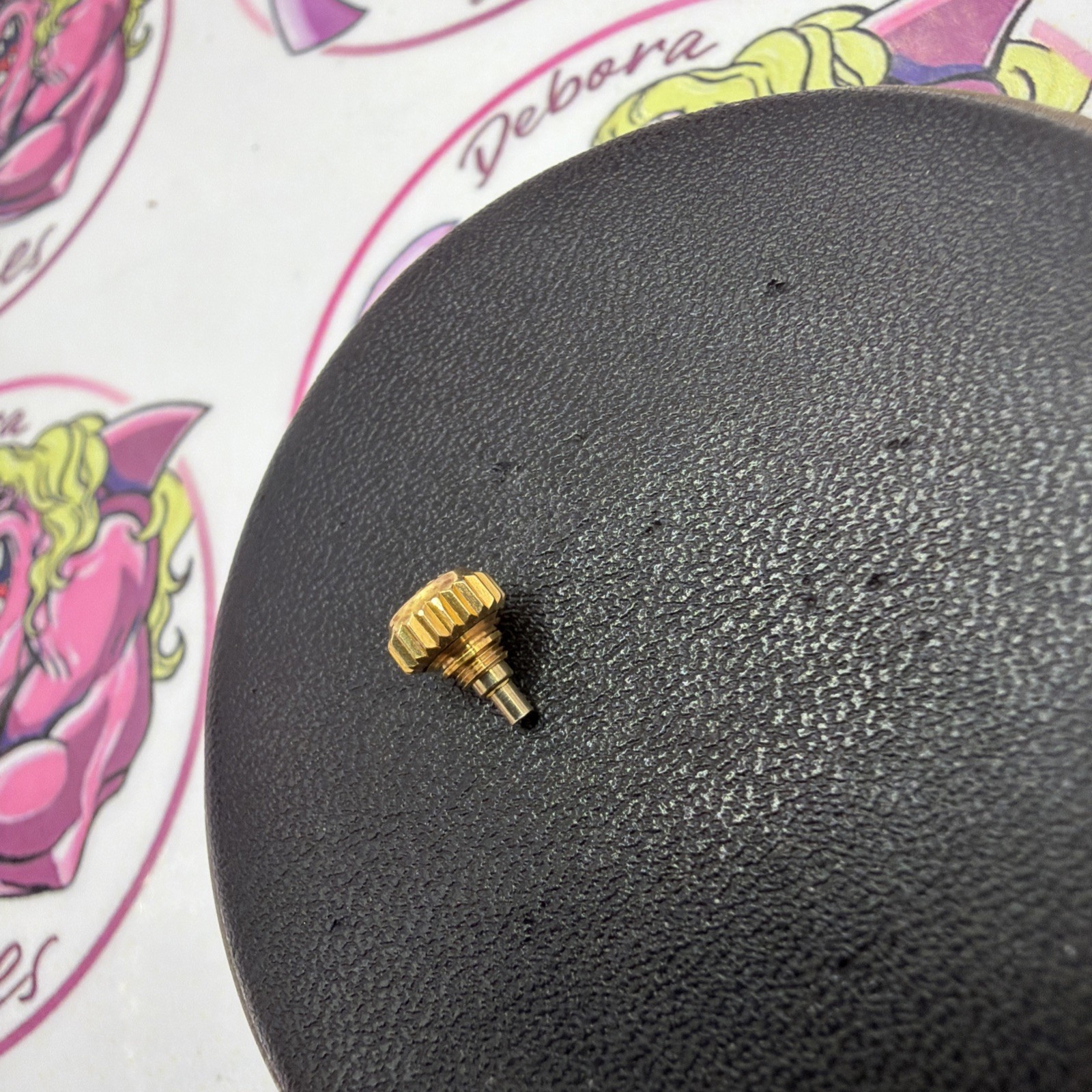 rolex crown corona + Tube Gold 69173 69178 Datejust Date 26mm Genuine