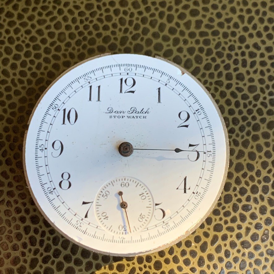 New York Standard Watch Co. 16S Pocket Watch Chronograph Movement Good Balance