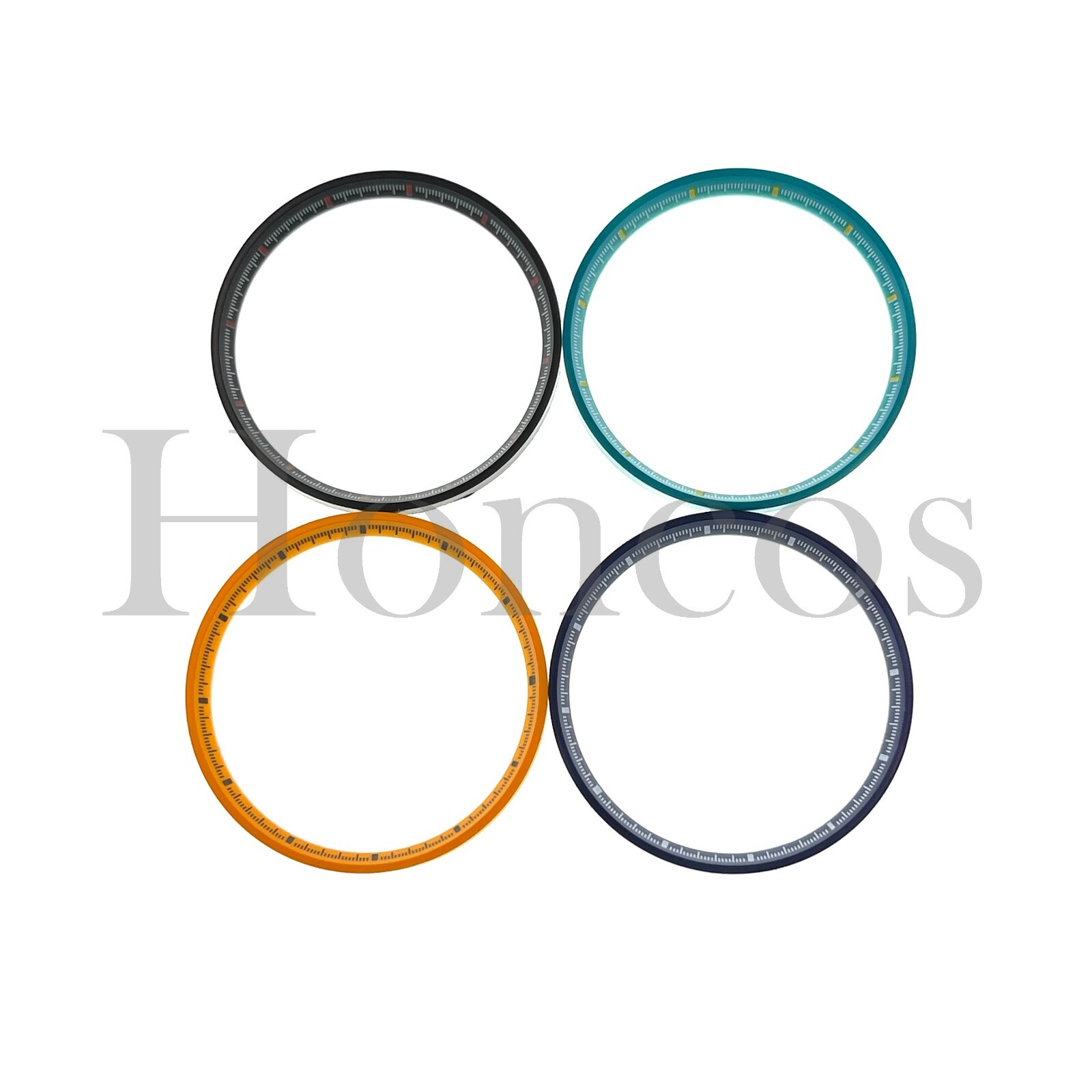 SKX Plastic Chapter Ring Circle Scale Ring For Movement NH35/NH36 Skx007/Skx009