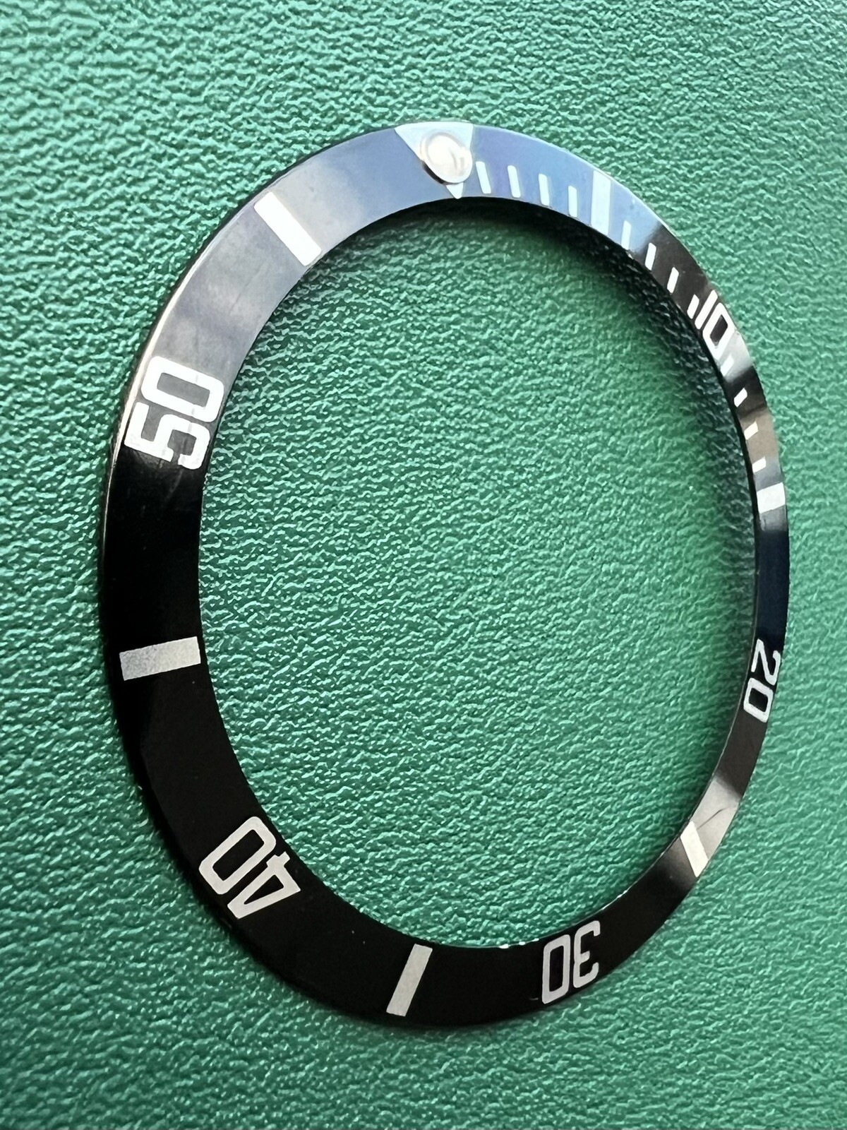 Genuine Rolex Submariner Date 16610 16610T 16800 168000 Black Bezel Insert #5160