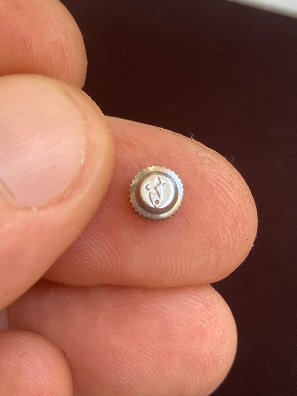 Philip Watch Caribbean 1000 Meters 5.6mm Screw Down Crown VERY RARE VINTAGE