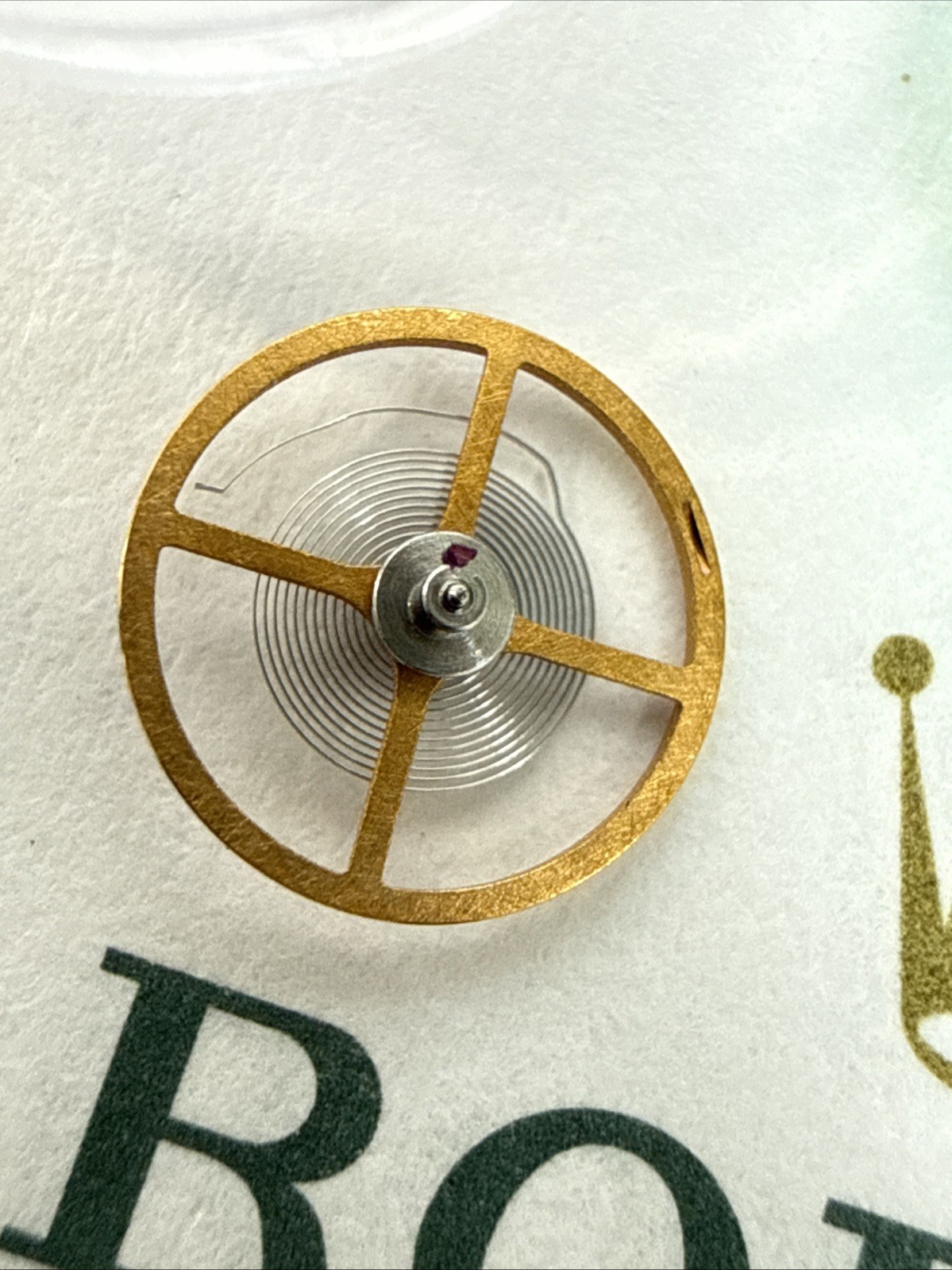100% GENUINE Authentic Rolex 2030 2035 4432 Balance Wheel Complete New Open Pack