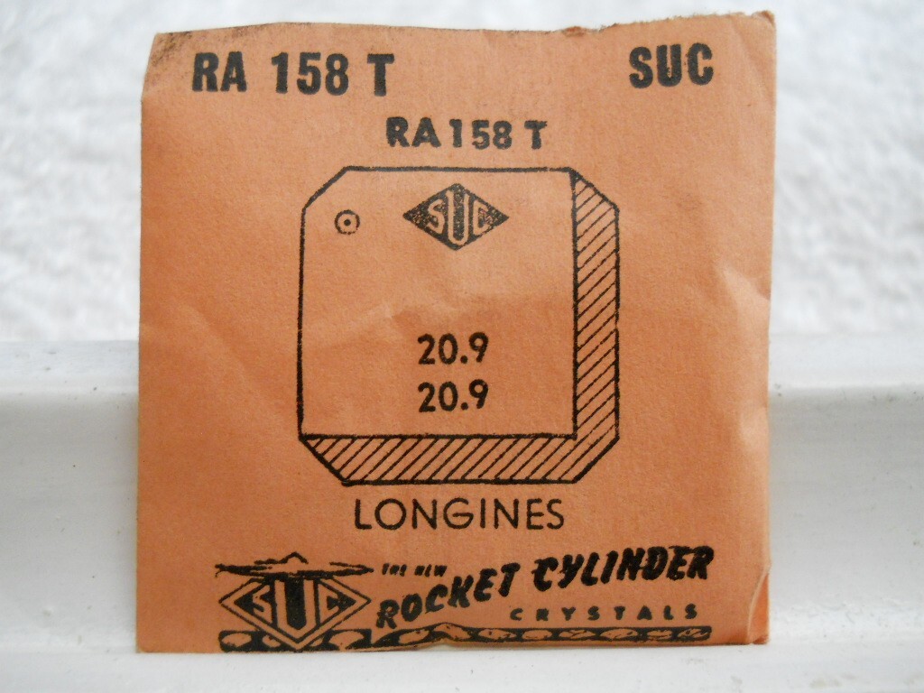 SUC RA158T Watch Crystal For Longines – 20.9 x 20.9 mm Replacement / Repair Part