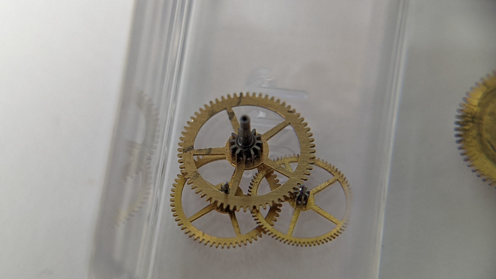 Rolex 1530 7831, 7834, 7829 Center Wheel with Cannon Pinion, Second Wheel, Third