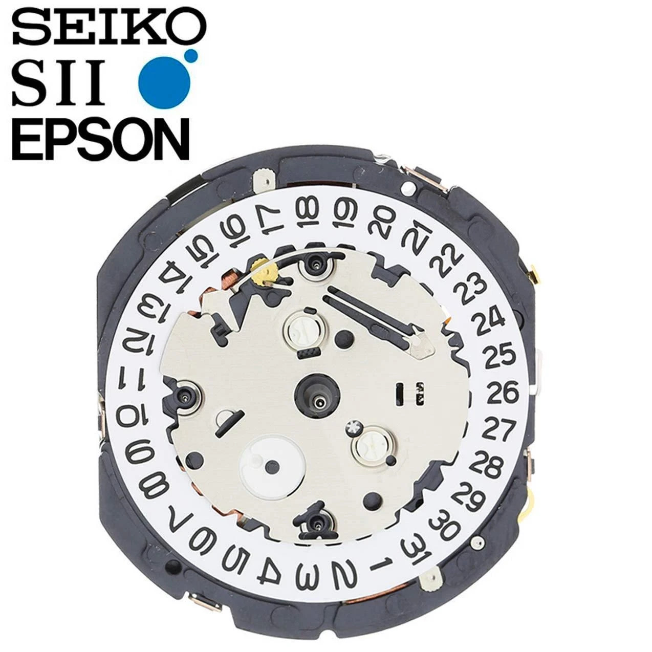 Original Hattori/Seiko/Epson YM85, 3 Hands, Date @3, Japan Quartz Movement