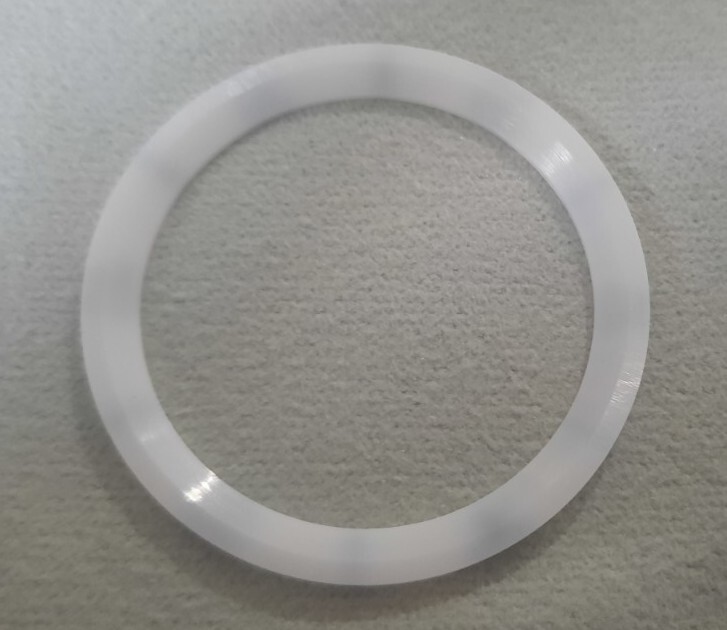 White And Black Ceramic Bezel insert 38mm For Divers Watch Rolex Seiko SKX SRPD
