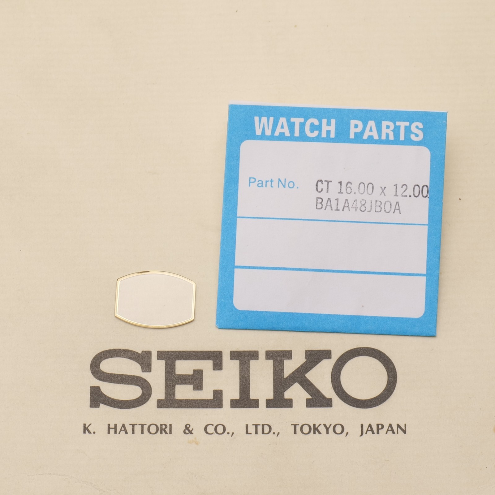 Seiko Watch Crystal Part BA1A48JB0A Watchmakers New Old Stock Brand New (SEK)