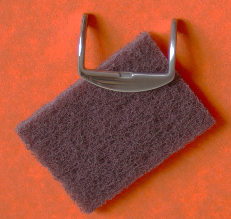 Satin / Brushed Finishes Refinishing Pad for Orient Watch Scratch Removal