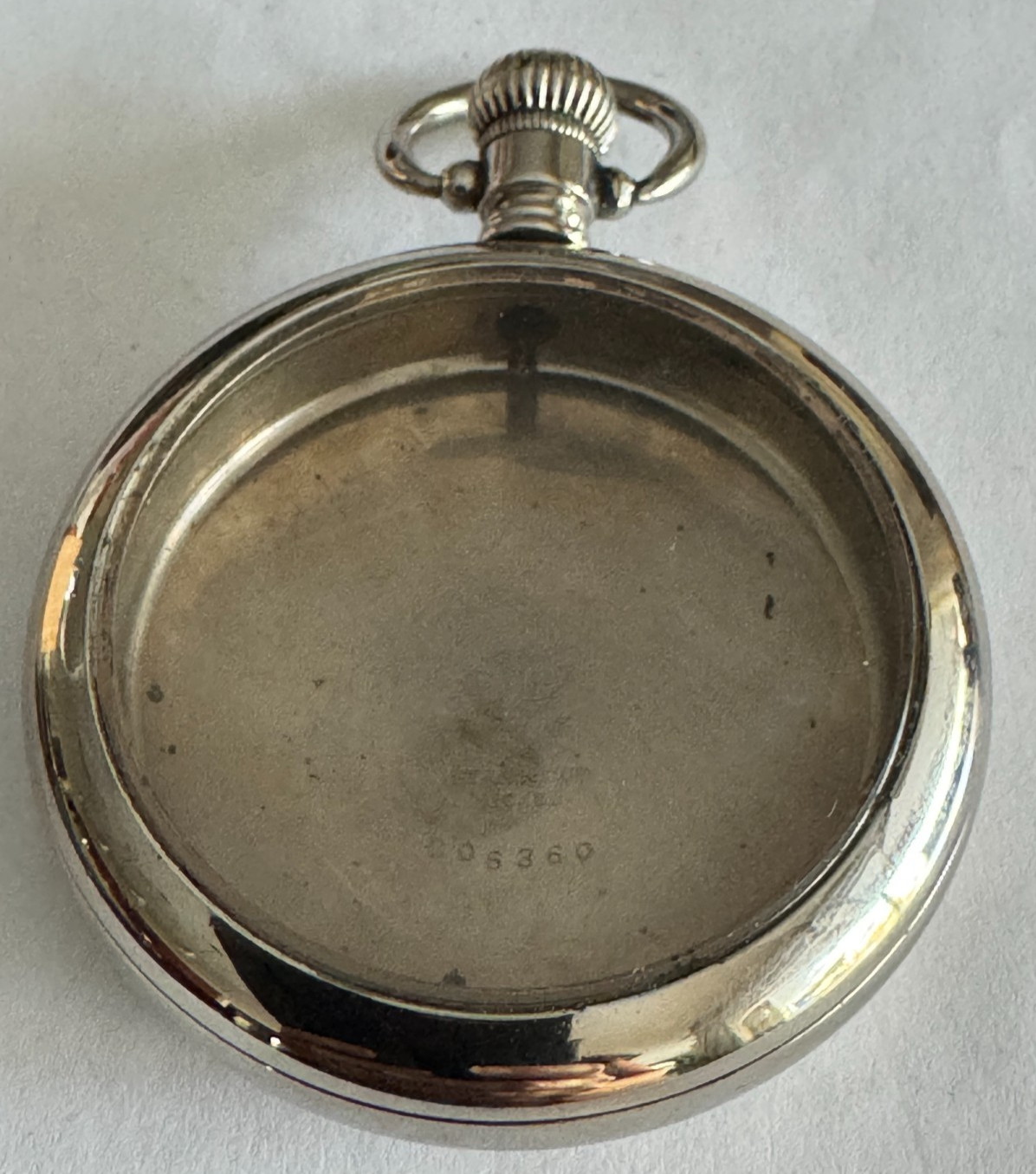 VINTAGE 18 SIZE STAR W.C.CO. SWING OUT POCKET WATCH CASE PENDANT & LEVER SET