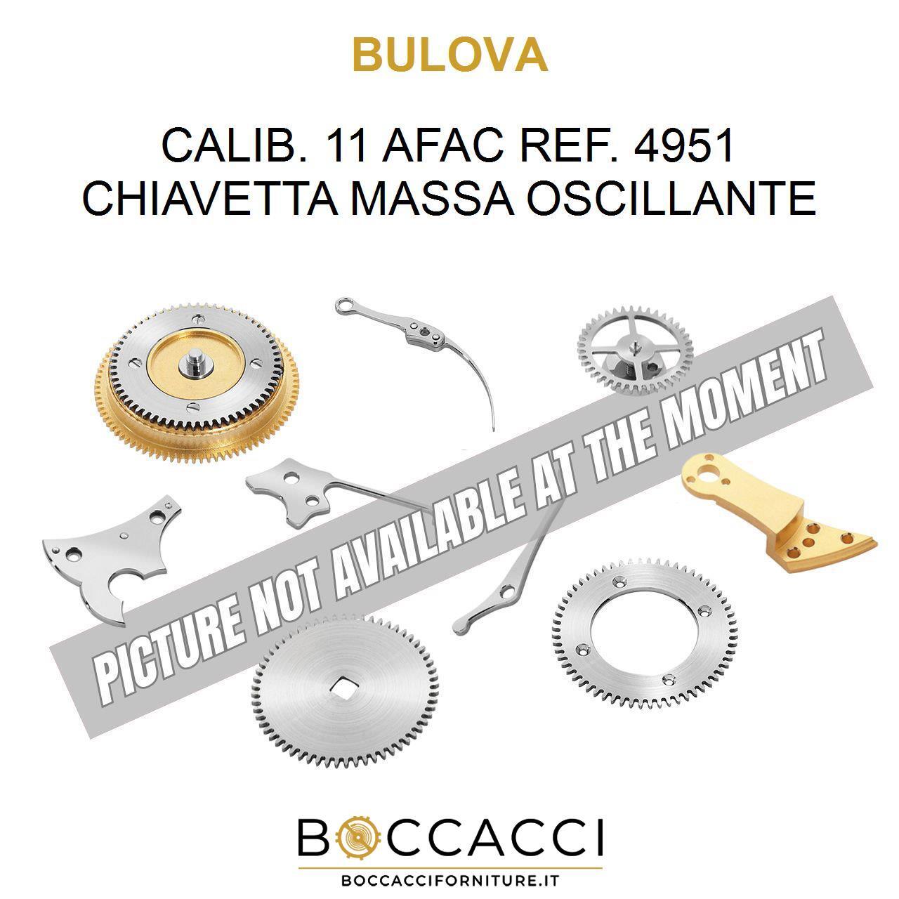BULOVA CALIB. 11 AFAC REF. 4951 CHIAVETTA MASSA OSCILLANTE Calib: 11 AFAC (EX…