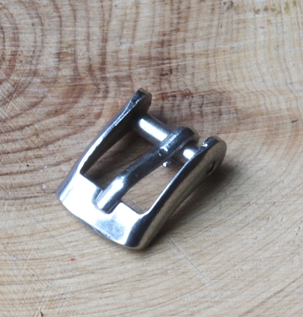 Swiss NOS vintage ladies watch buckle 6.5mm opening stainless steel 1960s/70s