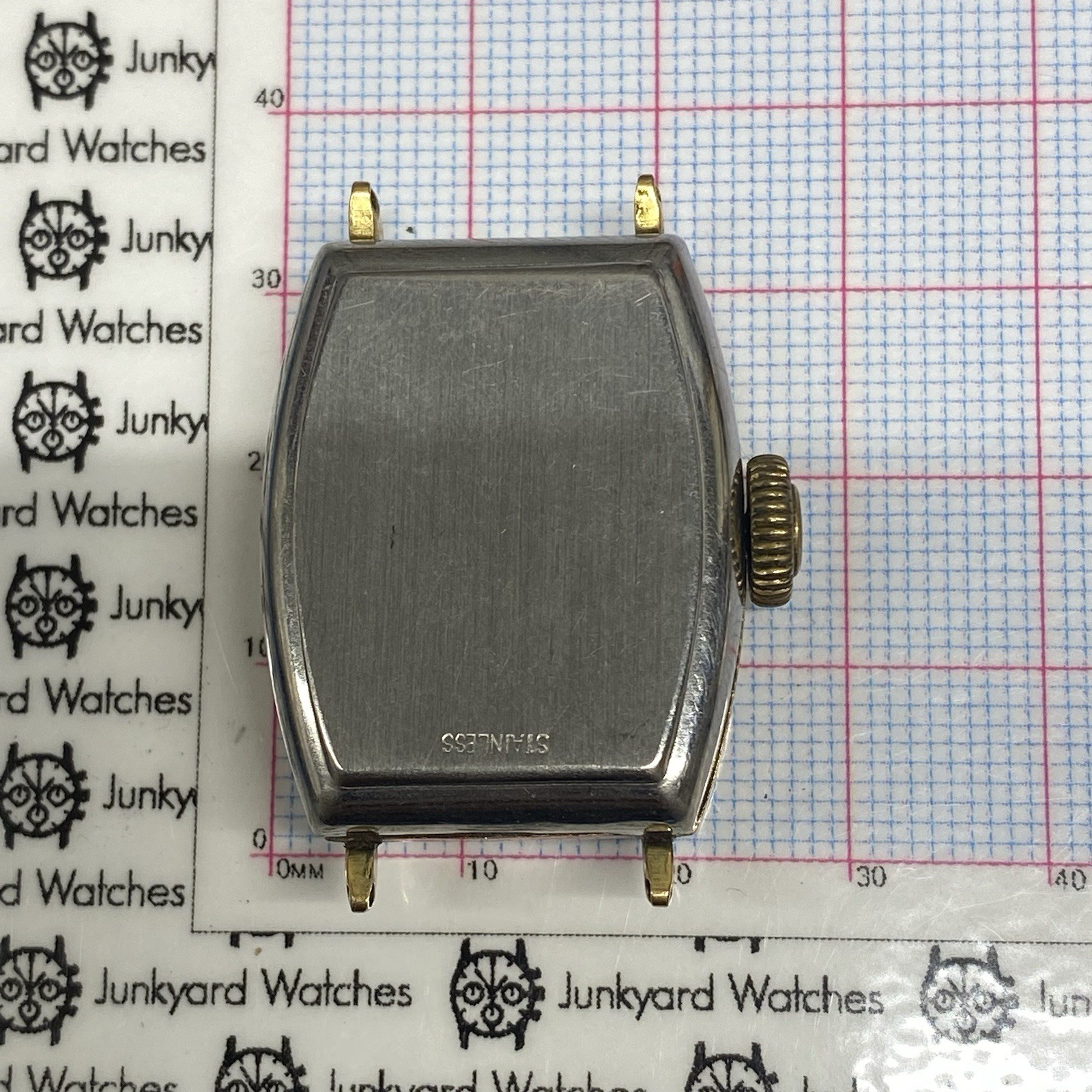 Vintage New Haven S-X Watch Movement Repair Parts Spares Deco Style Mechanical