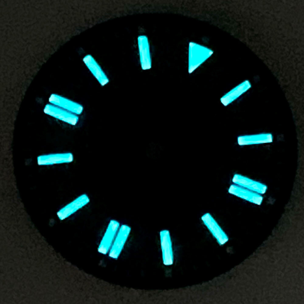 31mm Multicolor Watch Dial Blue Lume Fit NH35 Miyota82 Series ETA2824 Movement