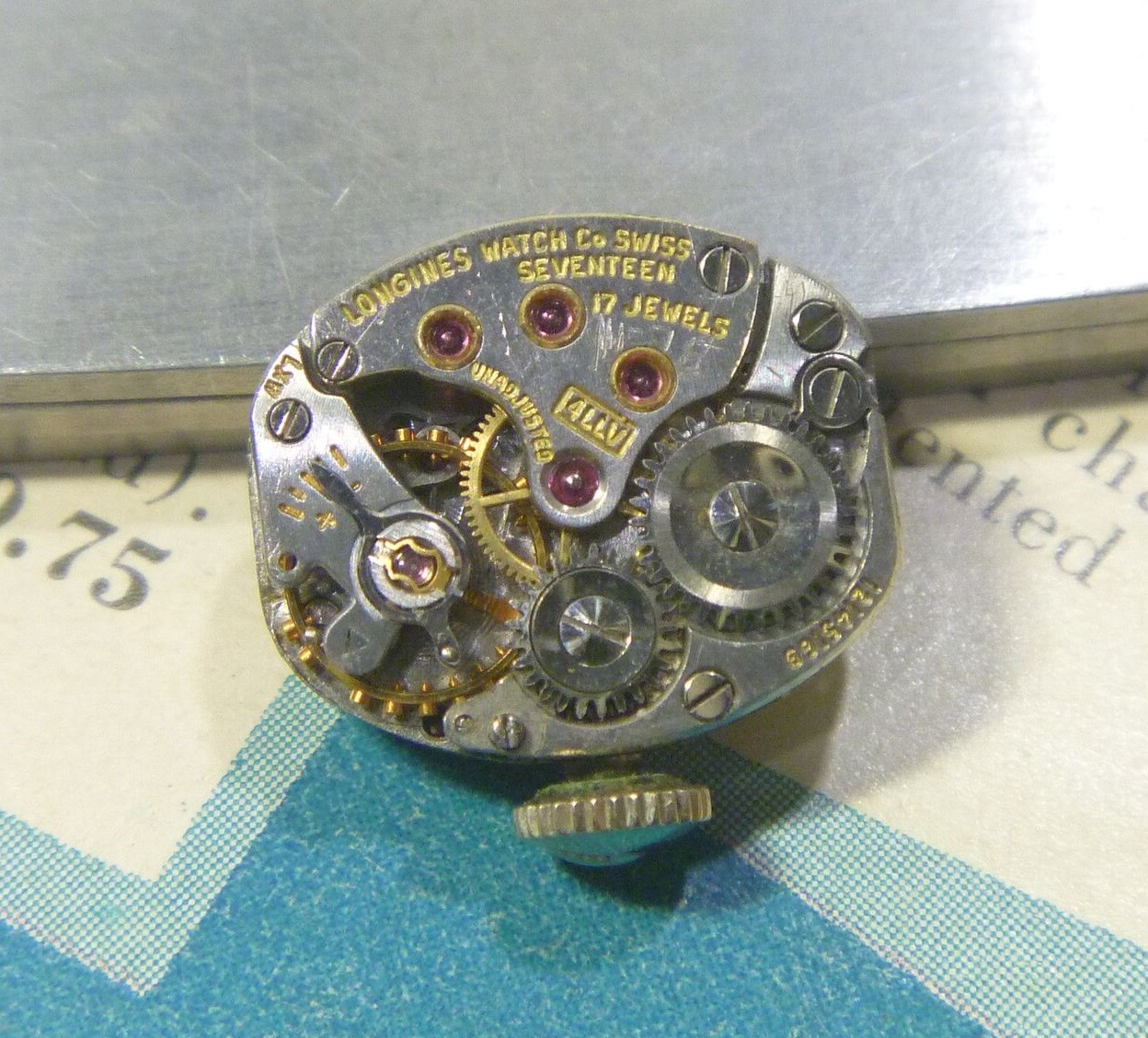 1962 Longines Ladies Caliber 4LLV 17 Jewels Mov’t, Dial, Hands Signed Crown !!