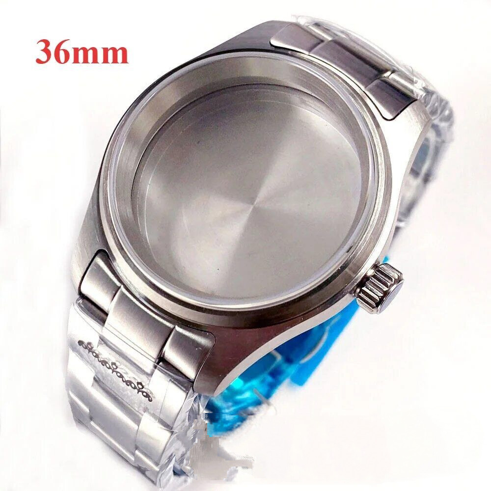 36mm 39mm Tandorio For NH35 2824 PT5000 200M Waterproof Dive Watch Case Sapphire