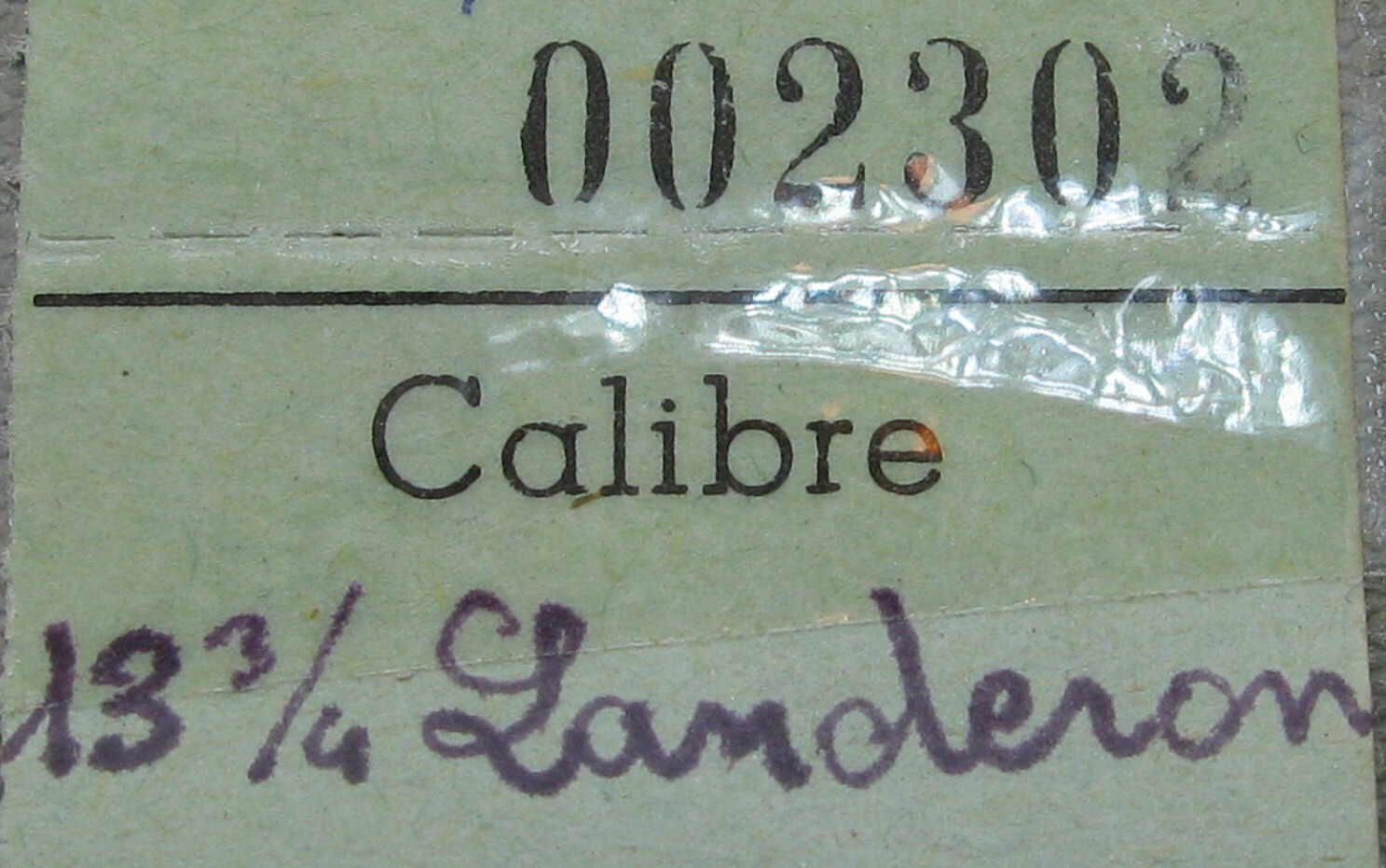 Landeron 13.75 lignes chronograph 149 187 189 238 349 complete balance wheel 721