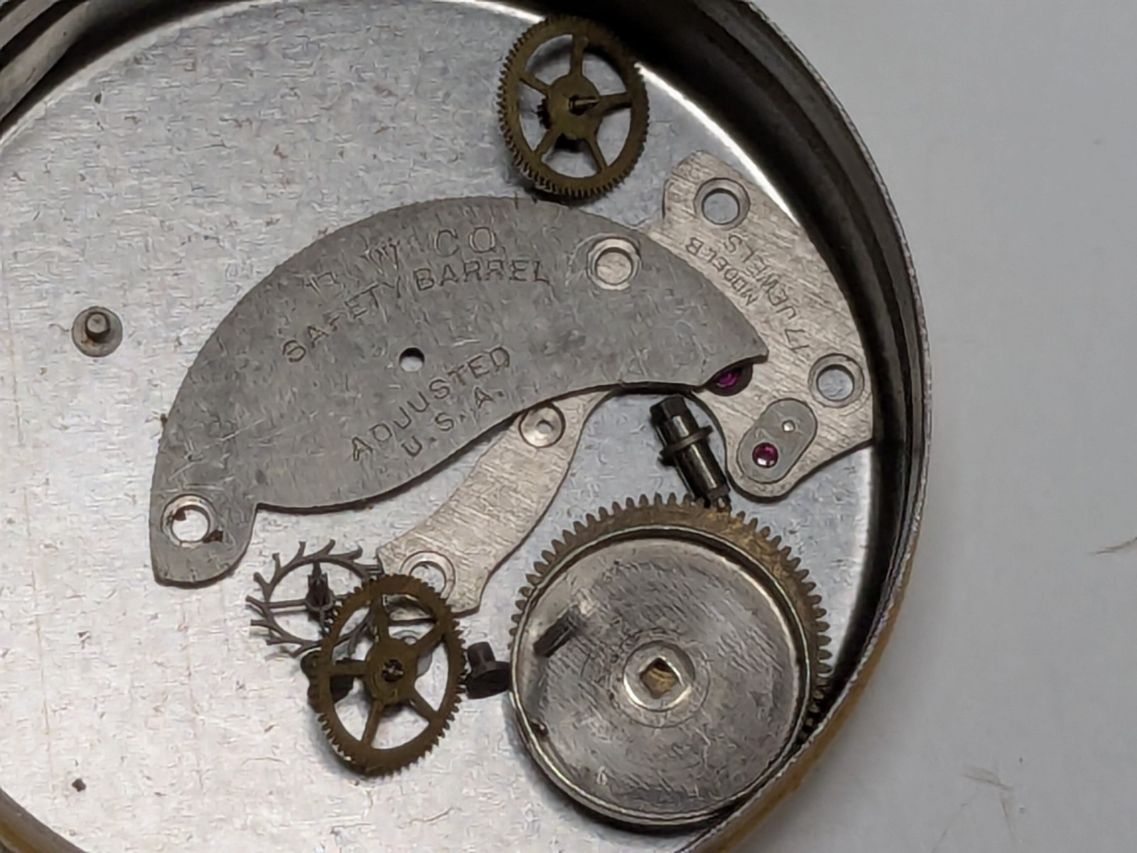 Vintage Banner/AS Yorktown Seeland + WATCH MOVEMENT PARTS LOT for Repair / Spare
