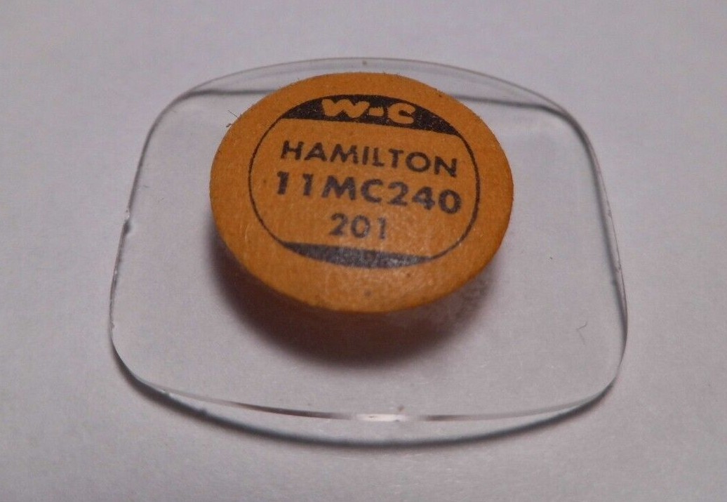 WC (Watch Craft) Glass Wristwatch Crystals- Hamilton Lot# 216
