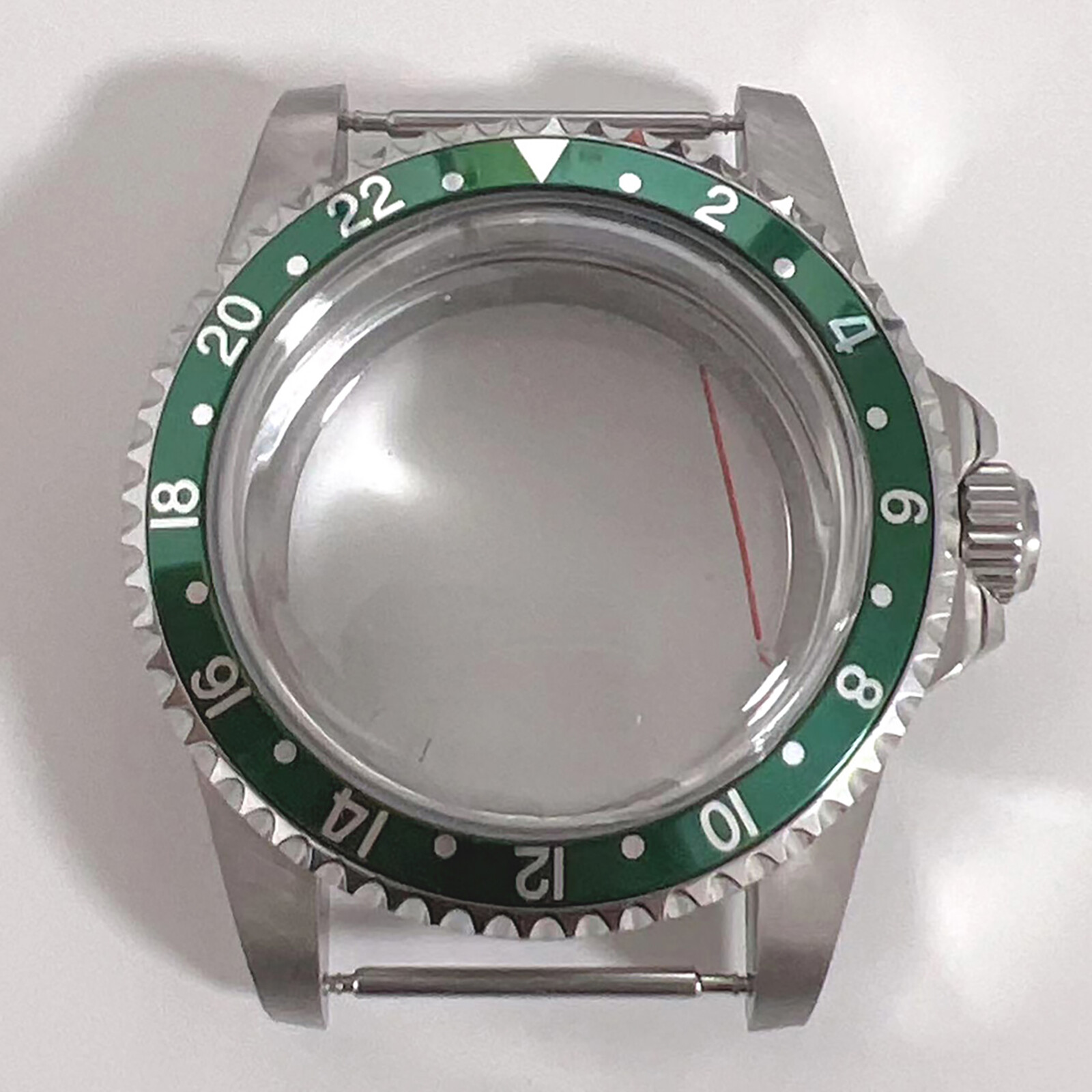 39.5MM Retro Watch Case Steel Acrylic Glass Case for NH35 NH36 Watch Movement
