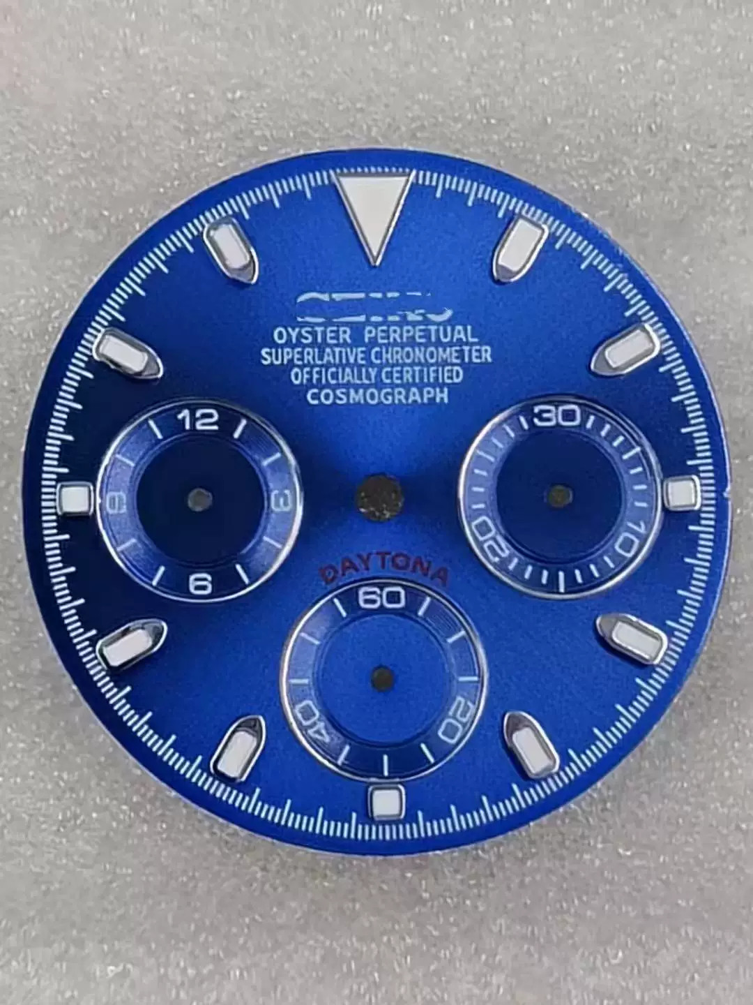 29.5mm Multifunctional Diamond Watch Dial No Lume For Vk63 Movement Watch Parts