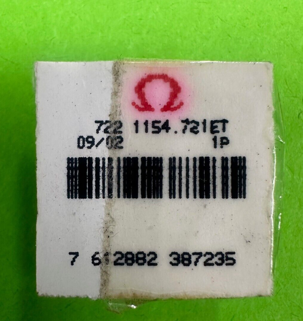 Omega 1154 Part 721 Balance Wheel Complete Genuine New Swiss
