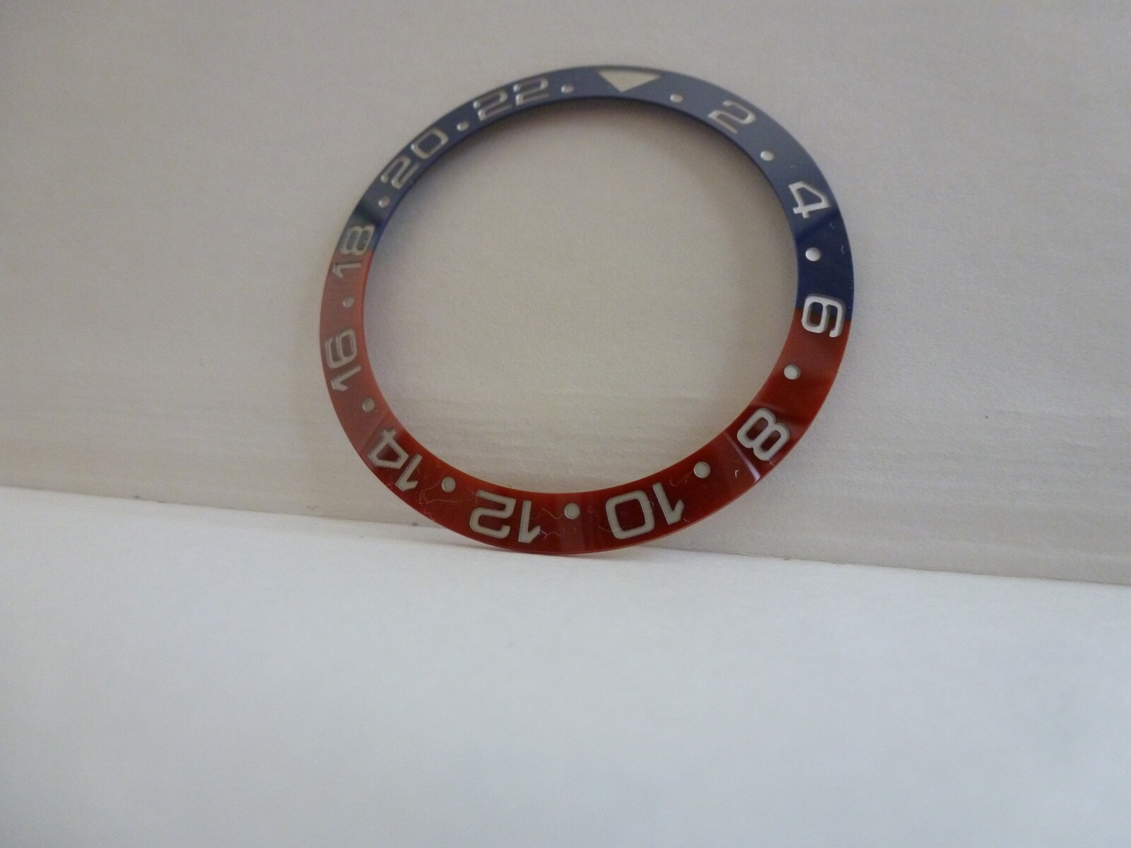 ceramic Bezel Insert Fits Rolex GMT Master II Pepsi 116710 126710 Custom Made