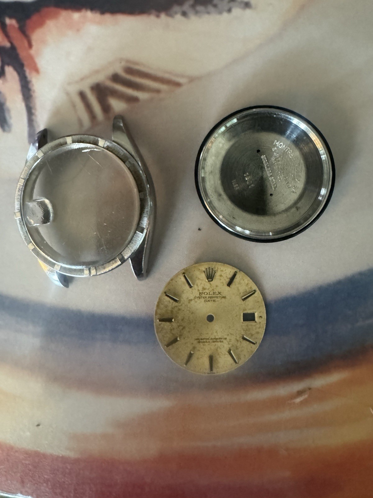Rolex 1501 Case And Tropical Colored Dial