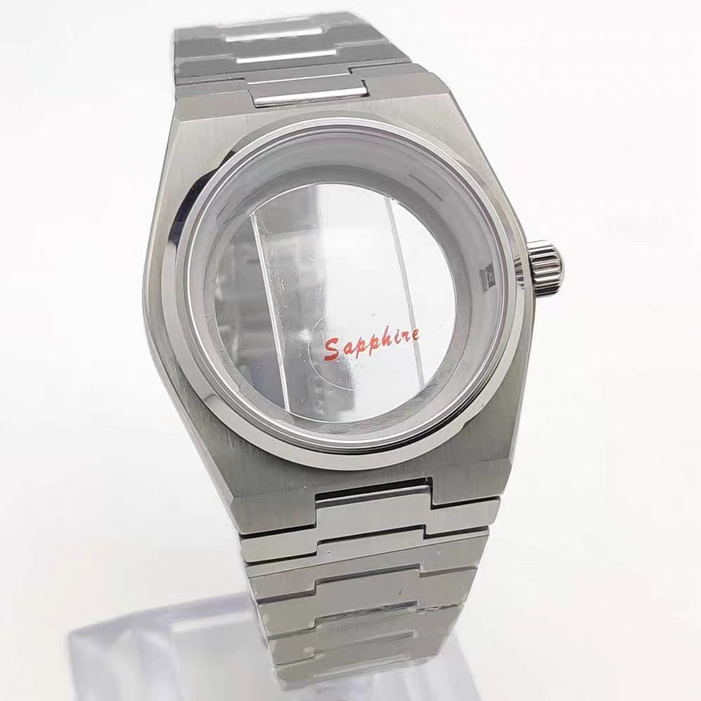 Fit For NH35 NH36 NH38 Sapphire PRX Super Player Men Watch MOD Watch Case 40mm