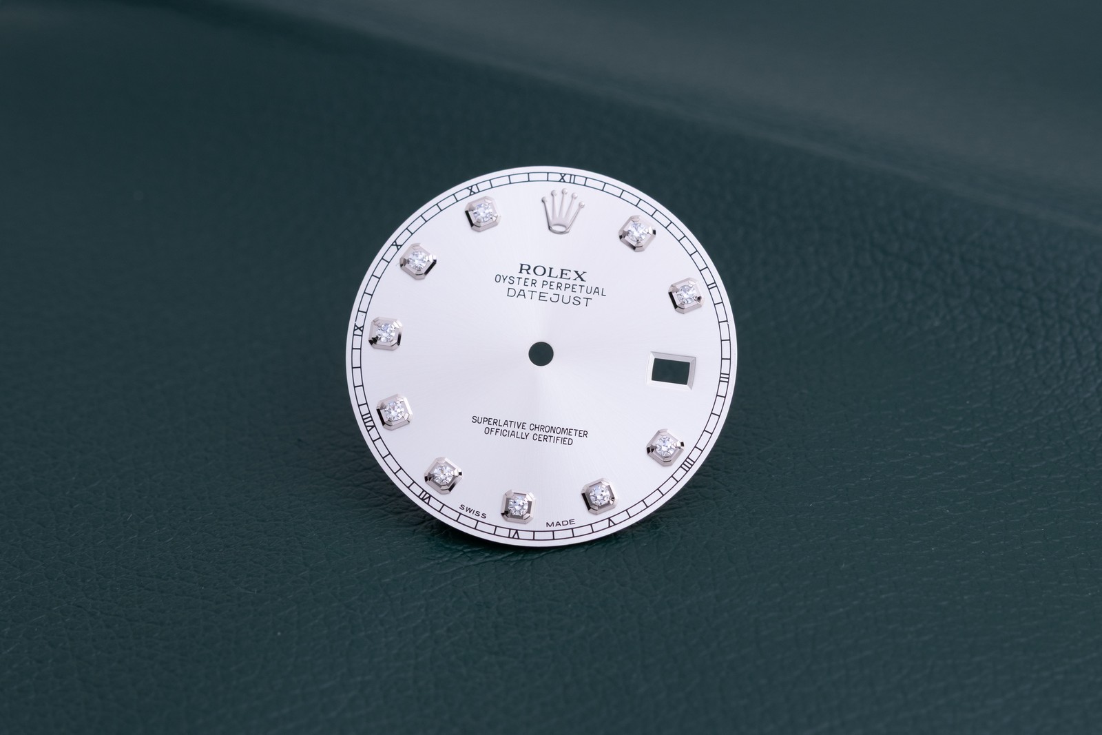 Rolex Datejust II Silver Diamond Dial for model 116300 – 116334 FCD27207