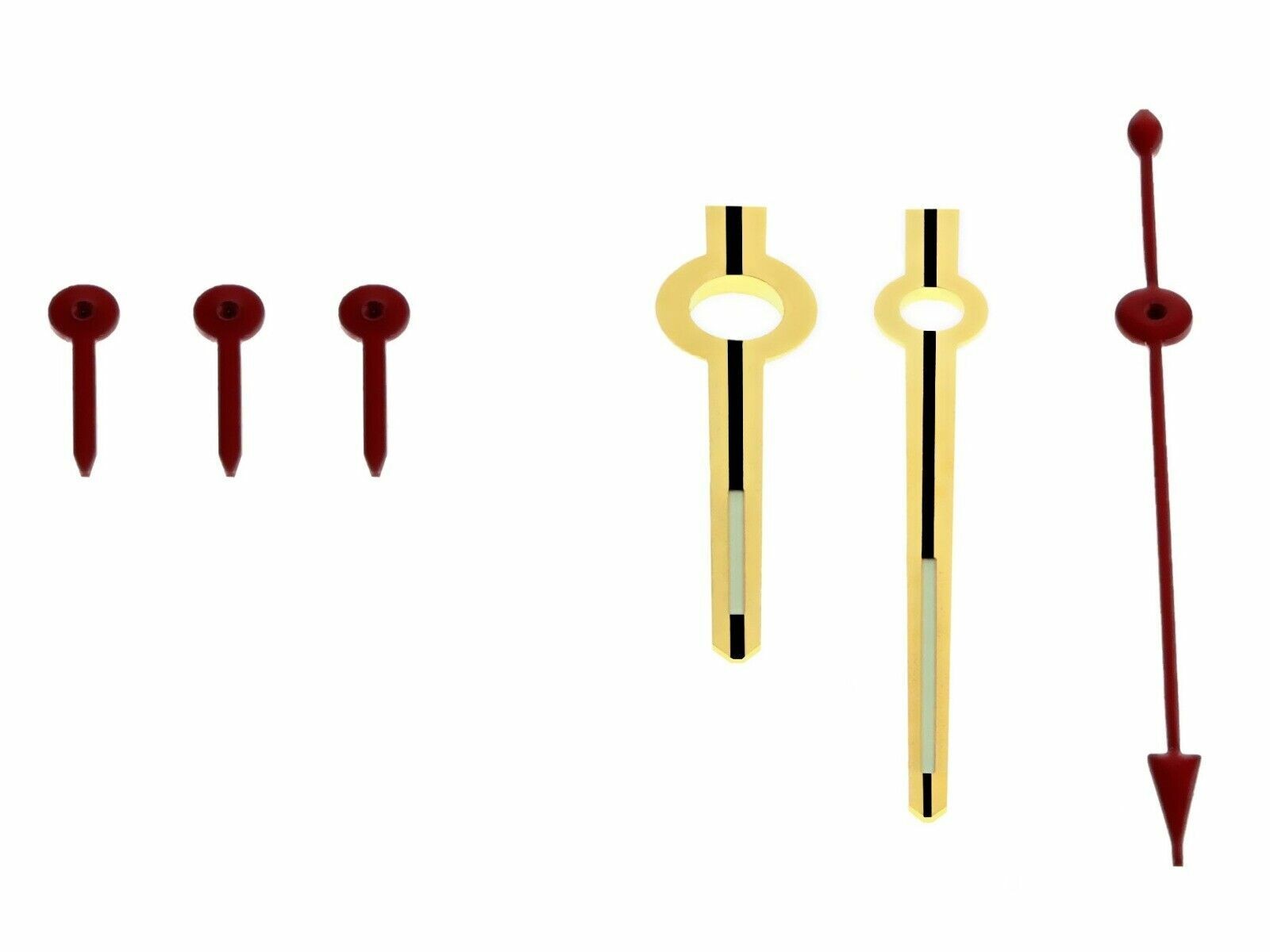 Gold 3 Set Replacement Watch Hands For Rolex Daytona 4030 4135 16520 116520