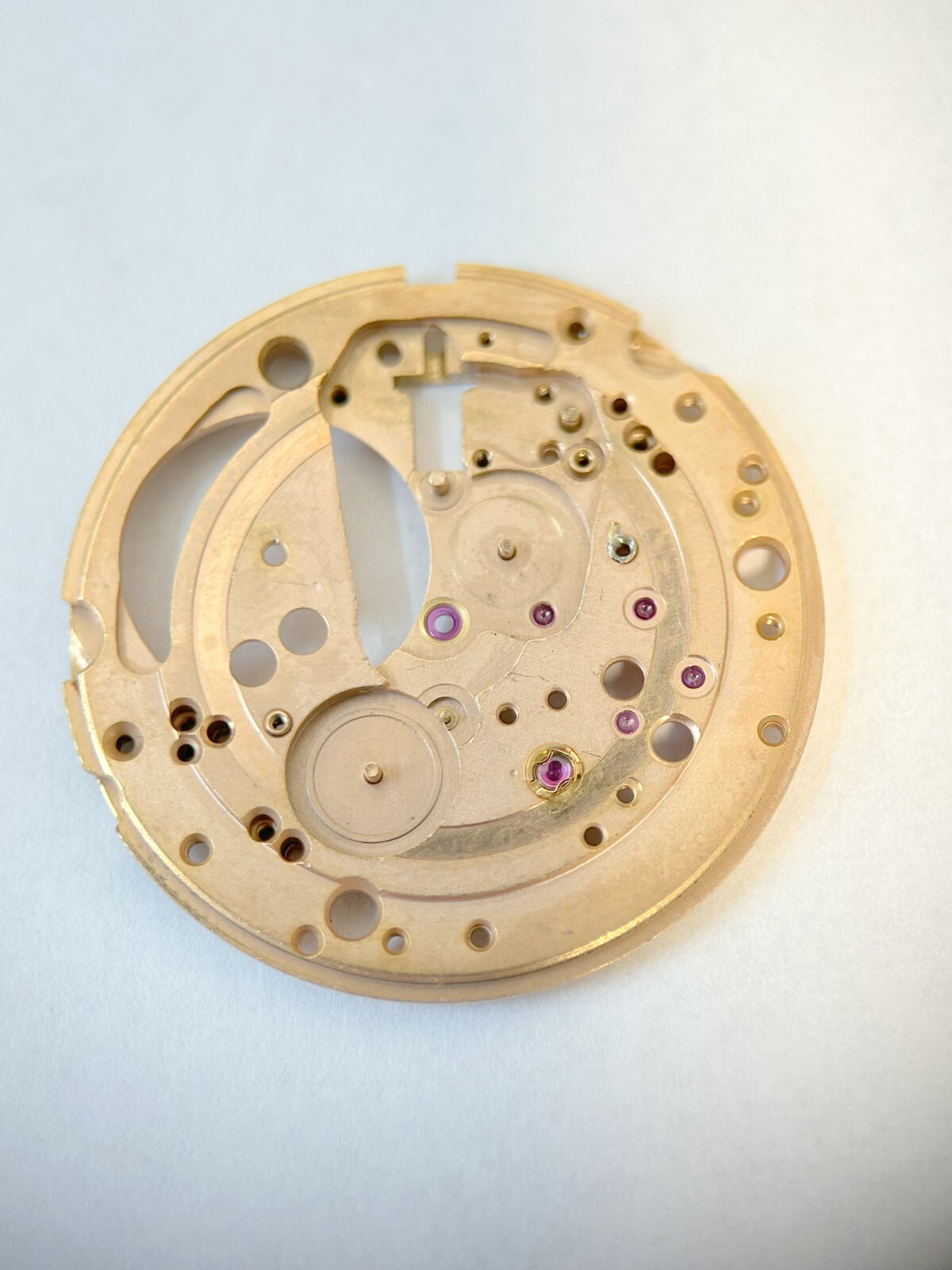 Omega Cal 565 Watch Movement Parts Balance Fork Wheel Spring Bridge Escapement 3