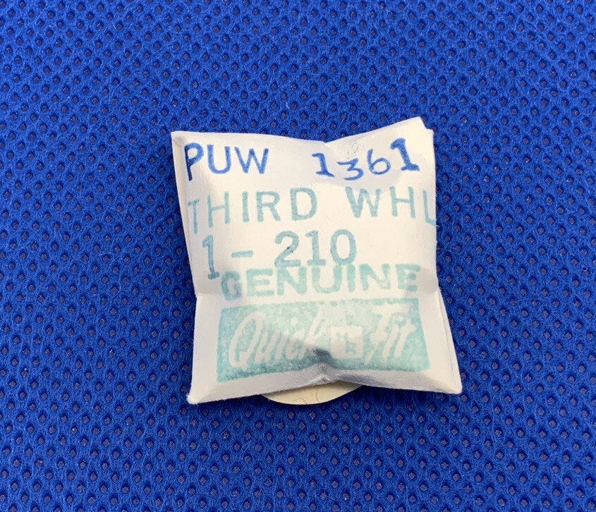 PUW 61 210/636 Third Wheel By Quickfit. Sealed. New Old Stock. 321-655 R